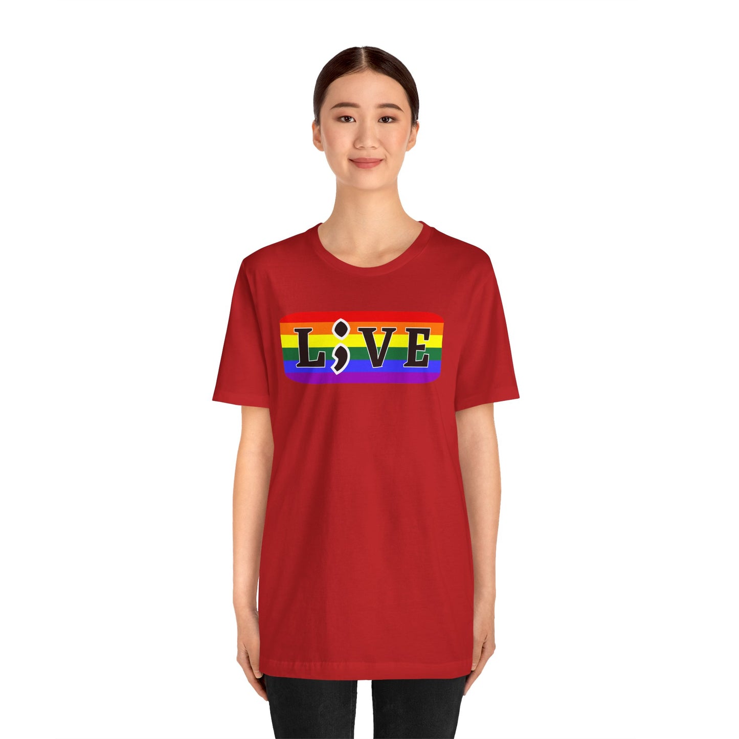 L;VE Pride Suicide Prevention Awareness Tee