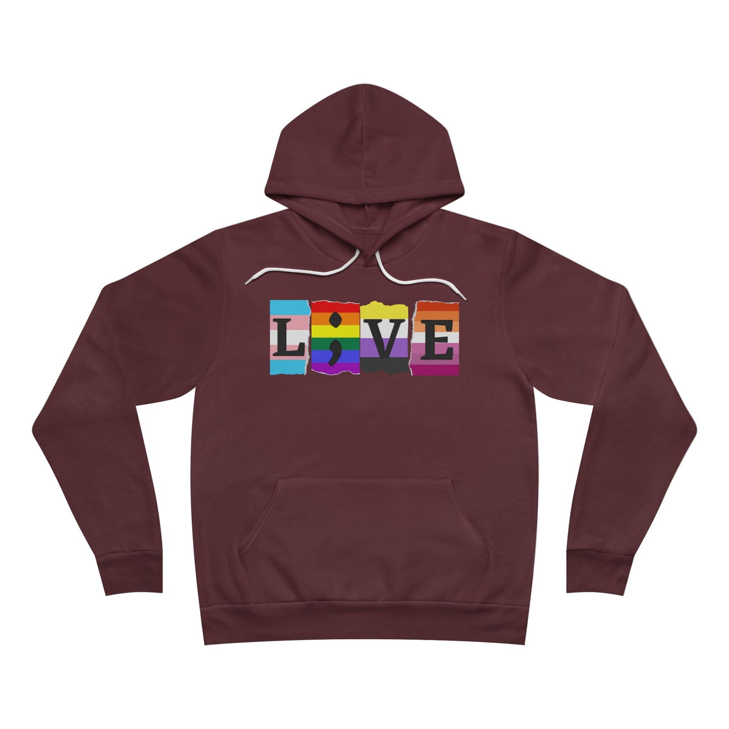Pride L;VE Unisex Hoodie - Celebrate Pride and Unity