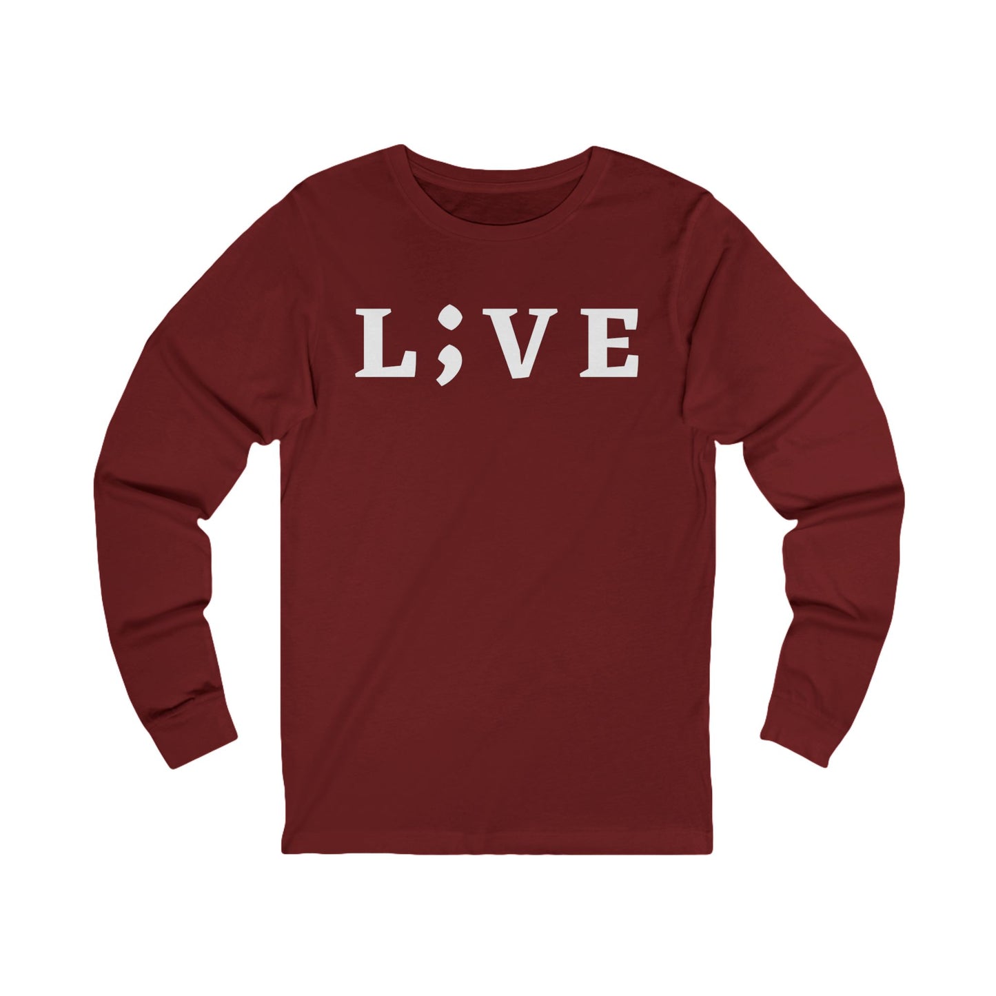 Long Sleeve L;VE Shirt - Suicide Prevention Awareness Unisex Tee