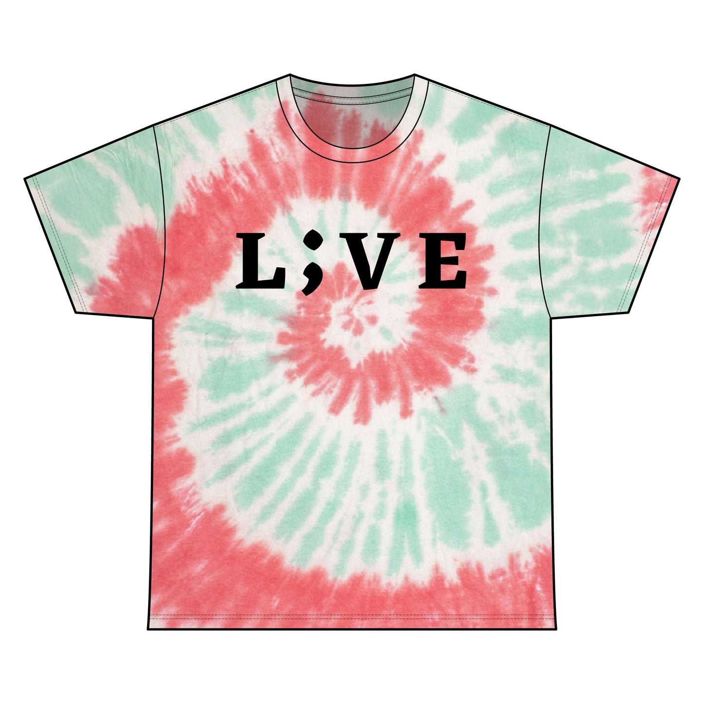 Tie-Dye Suicide Prevention Awareness Tee