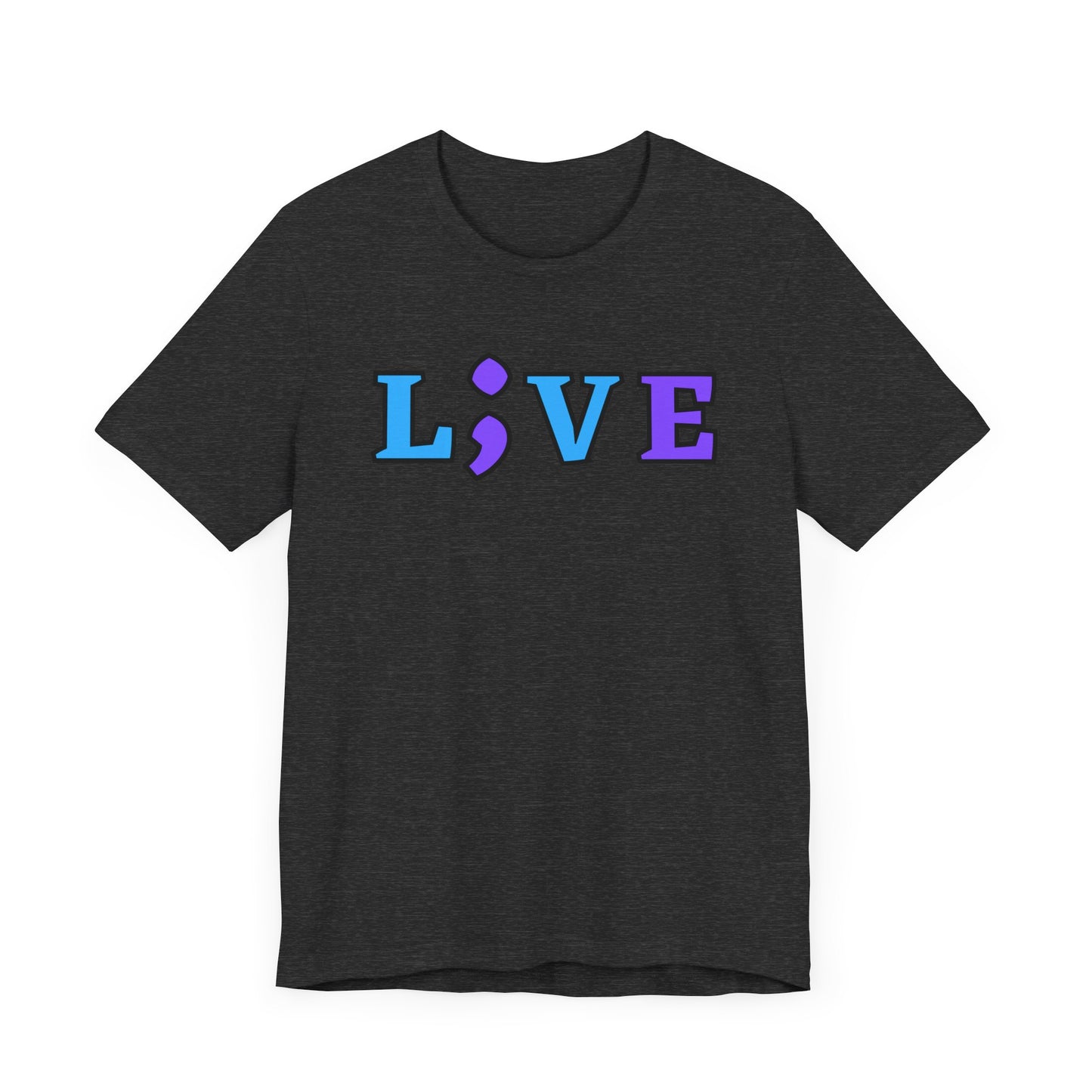 L;VE - Suicide Prevention Awareness Brand in Teal and Purple