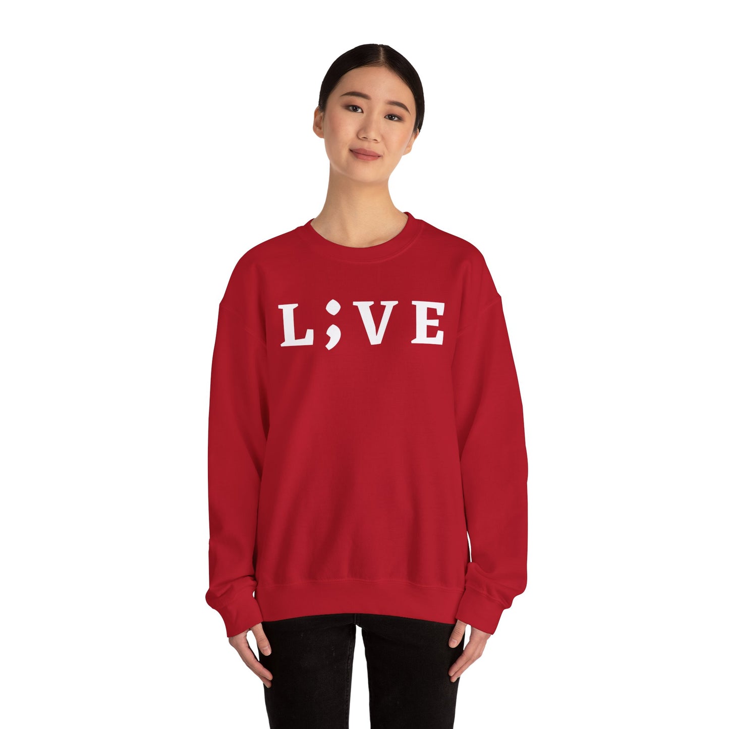 L;VE - Suicide Prevention Awareness Sweatshirt