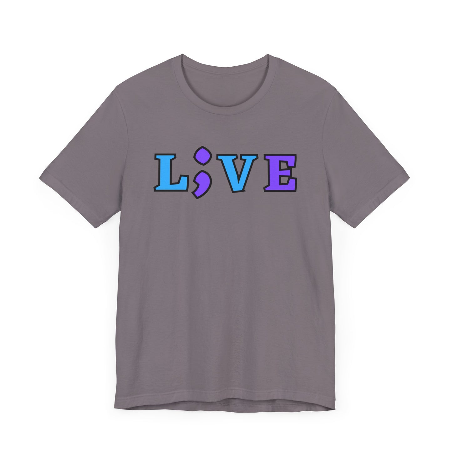 L;VE - Suicide Prevention Awareness Brand in Teal and Purple