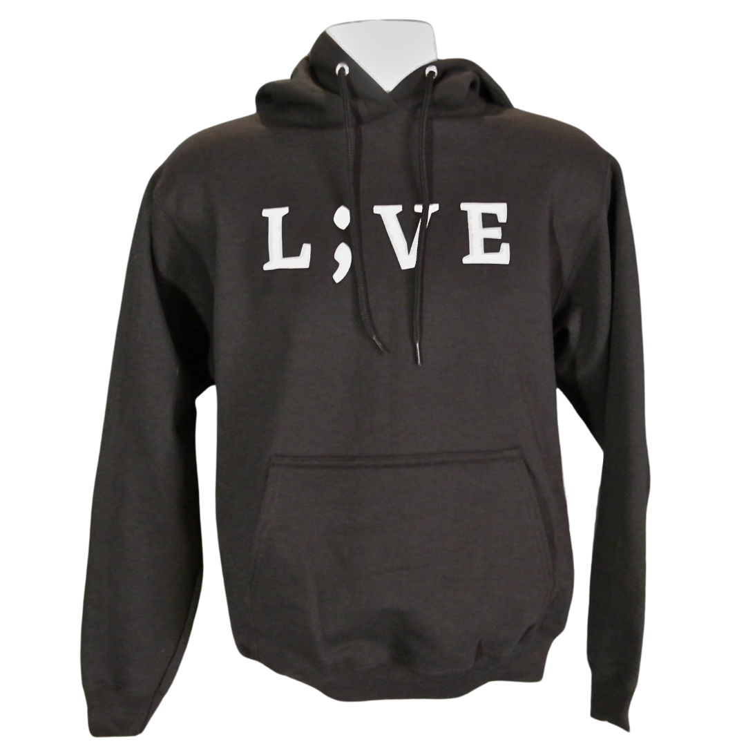 L;VE Fleece Pullover Hoodie
