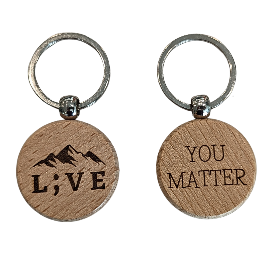 L;VE Keychain YOU MATTER