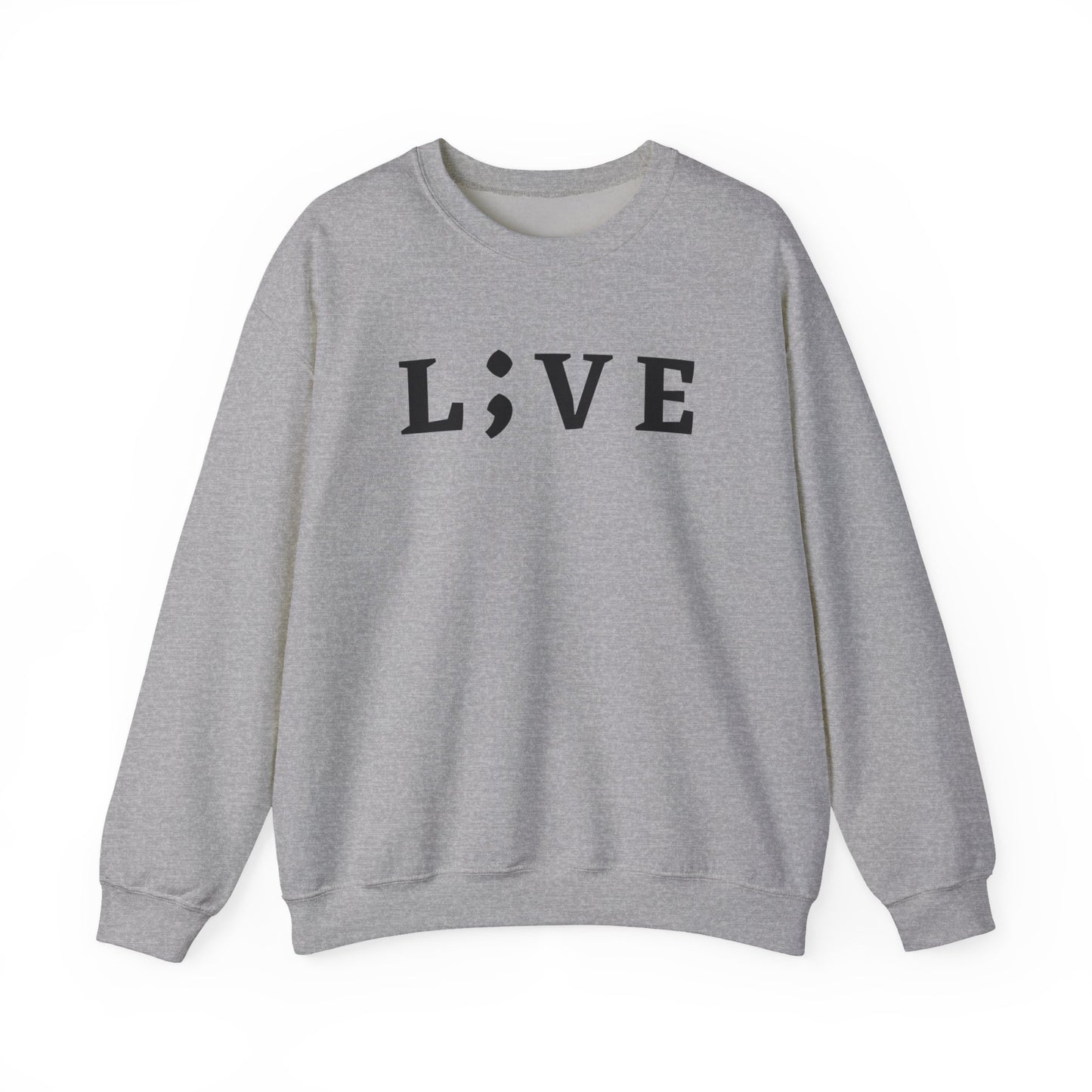 L;VE Suicide Prevention Crewneck Sweatshirt
