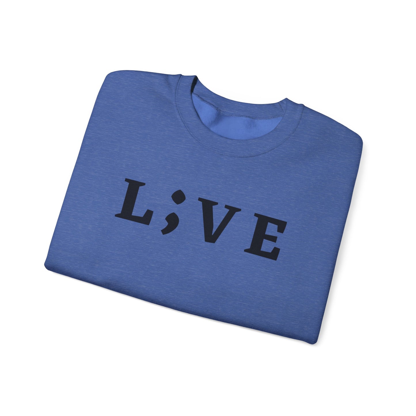 L;VE Suicide Prevention Crewneck Sweatshirt