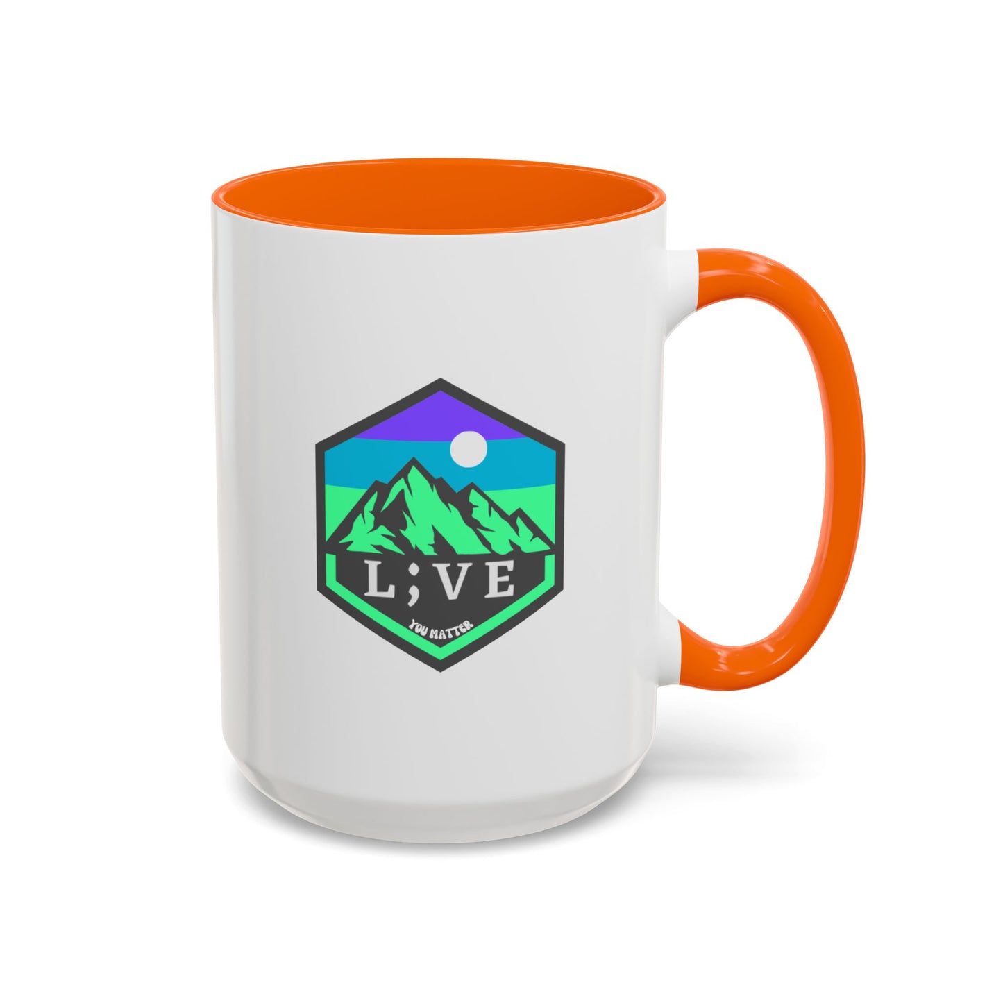 Coffee Mug, L;VE Mental Health, "I'm not procrastinating. I'm just giving my brain a mental health day" 15oz