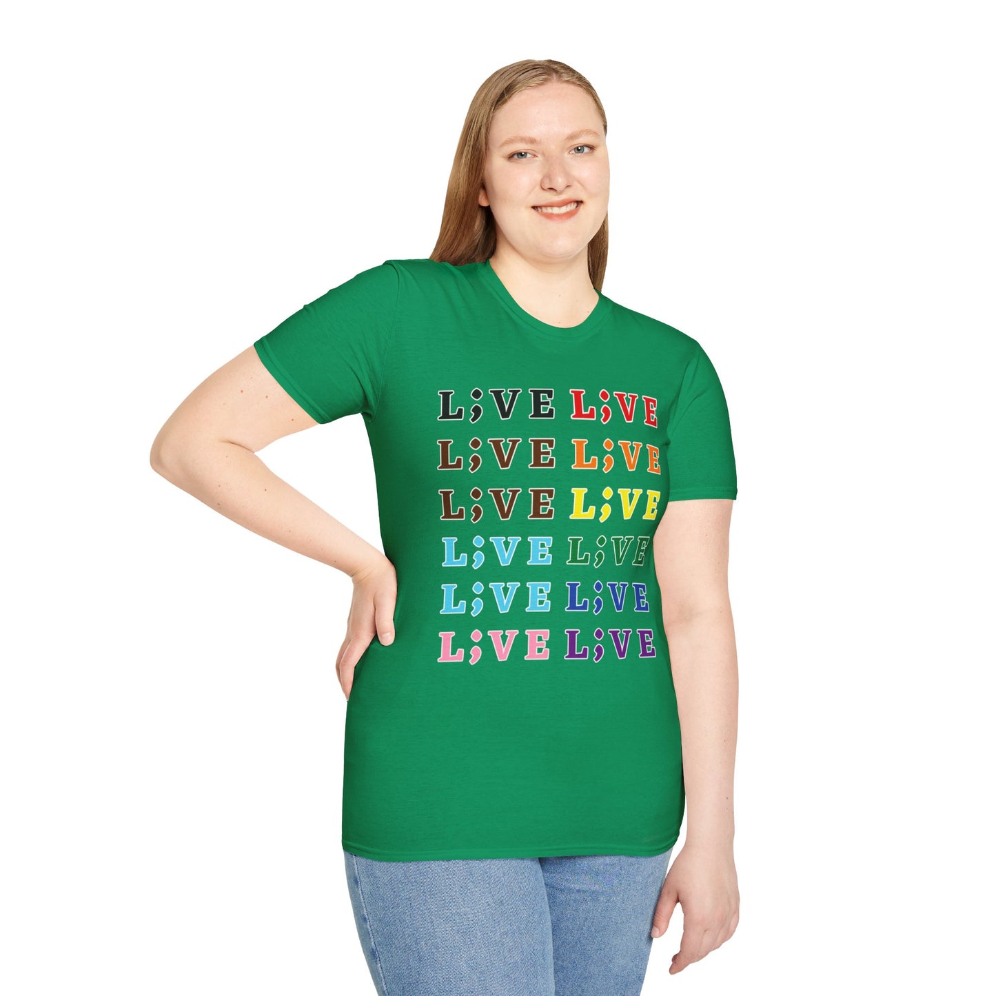 Pride L;VE Suicide Prevention Awareness T-Shirt