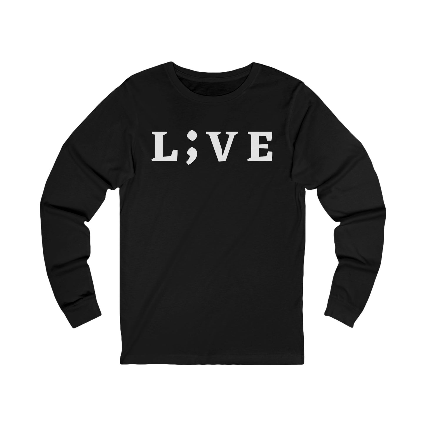 Long Sleeve L;VE Shirt - Suicide Prevention Awareness Unisex Tee