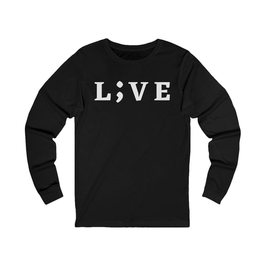 Long Sleeve L;VE Shirt - Suicide Prevention Awareness Unisex Tee
