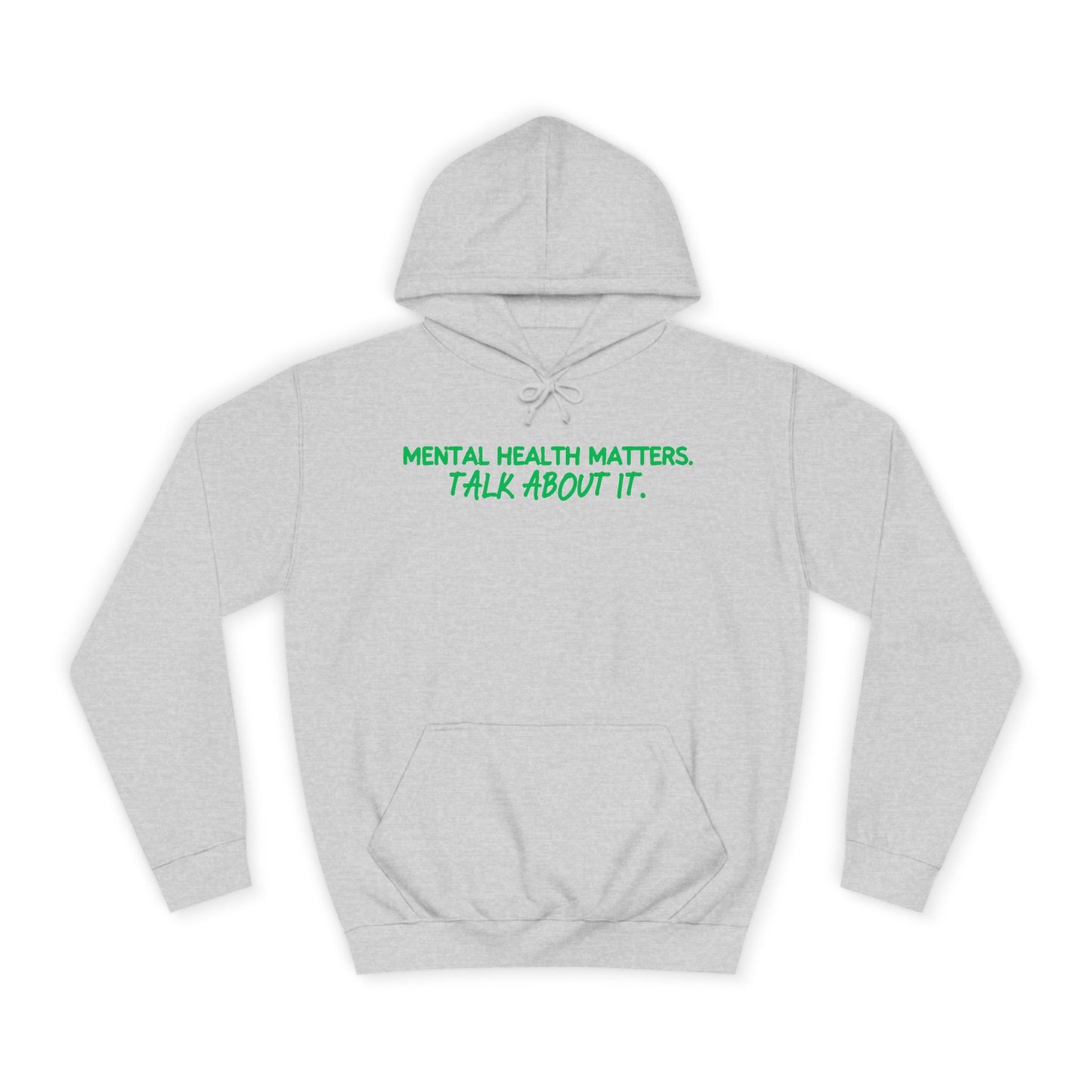 Mental Health Awareness Unisex  Hoodie 'Mental Health Matters - Talk About It"