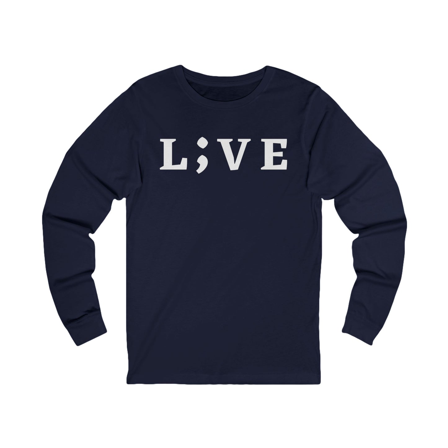 Long Sleeve L;VE Shirt - Suicide Prevention Awareness Unisex Tee
