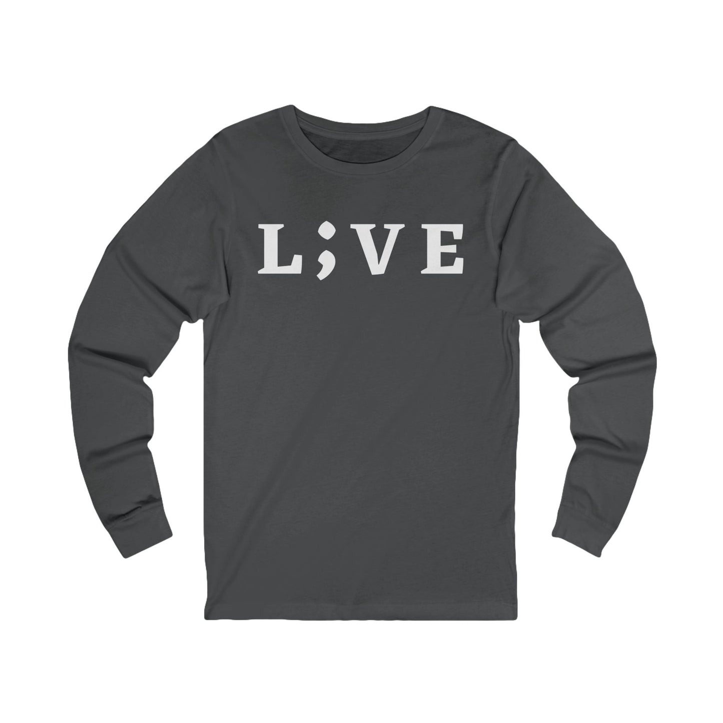 Long Sleeve L;VE Shirt - Suicide Prevention Awareness Unisex Tee
