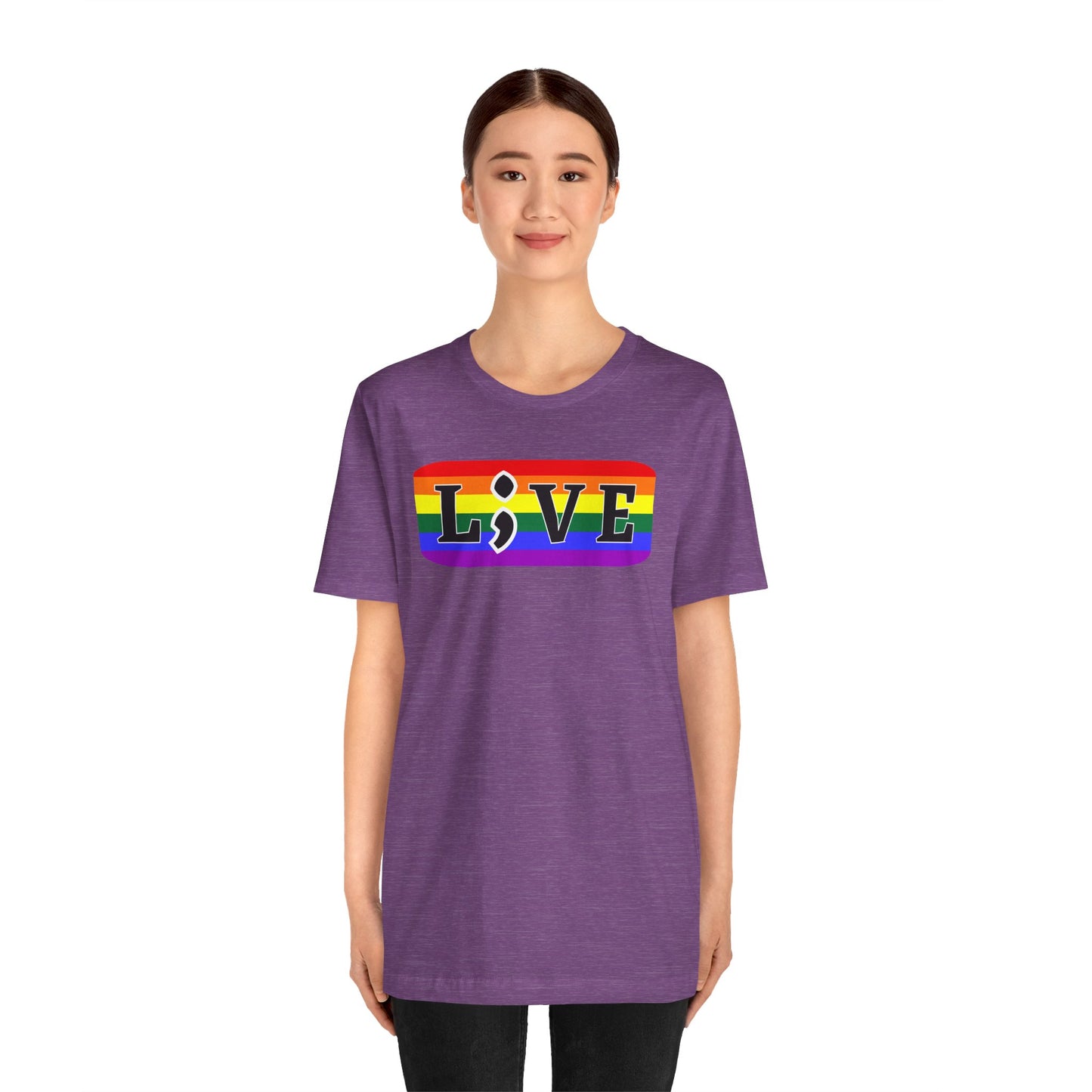 L;VE Pride Suicide Prevention Awareness Tee