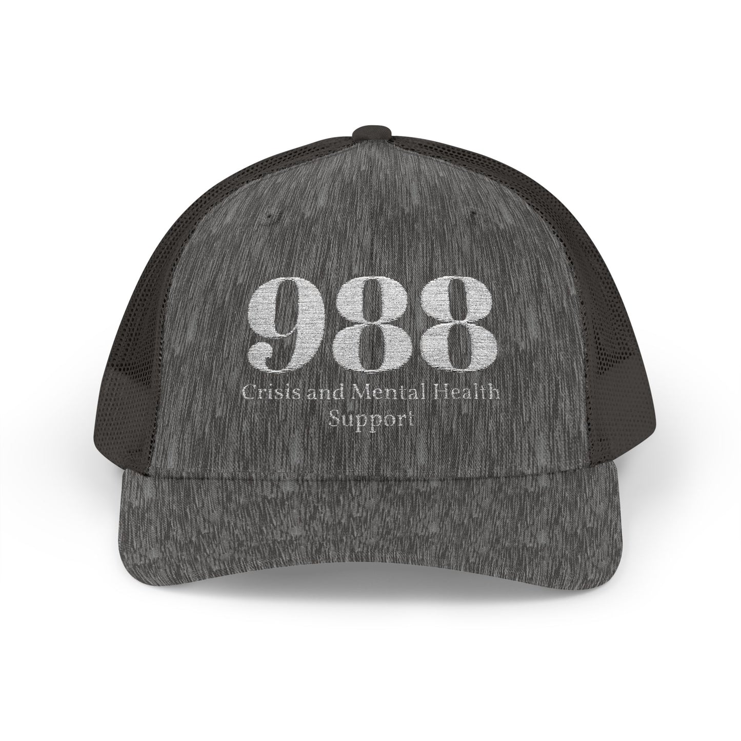 988 Mental Health Support Trucker Cap