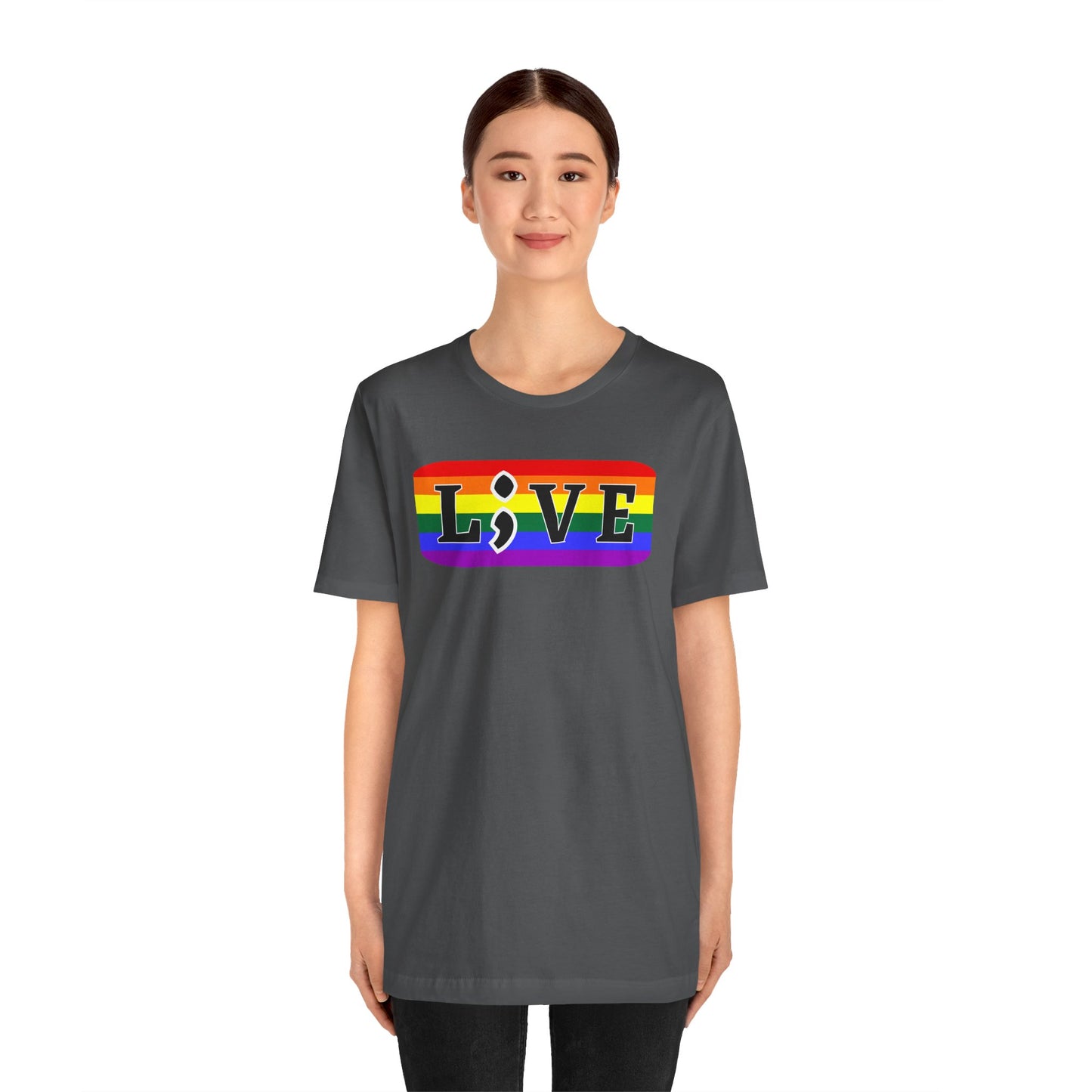 L;VE Pride Suicide Prevention Awareness Tee