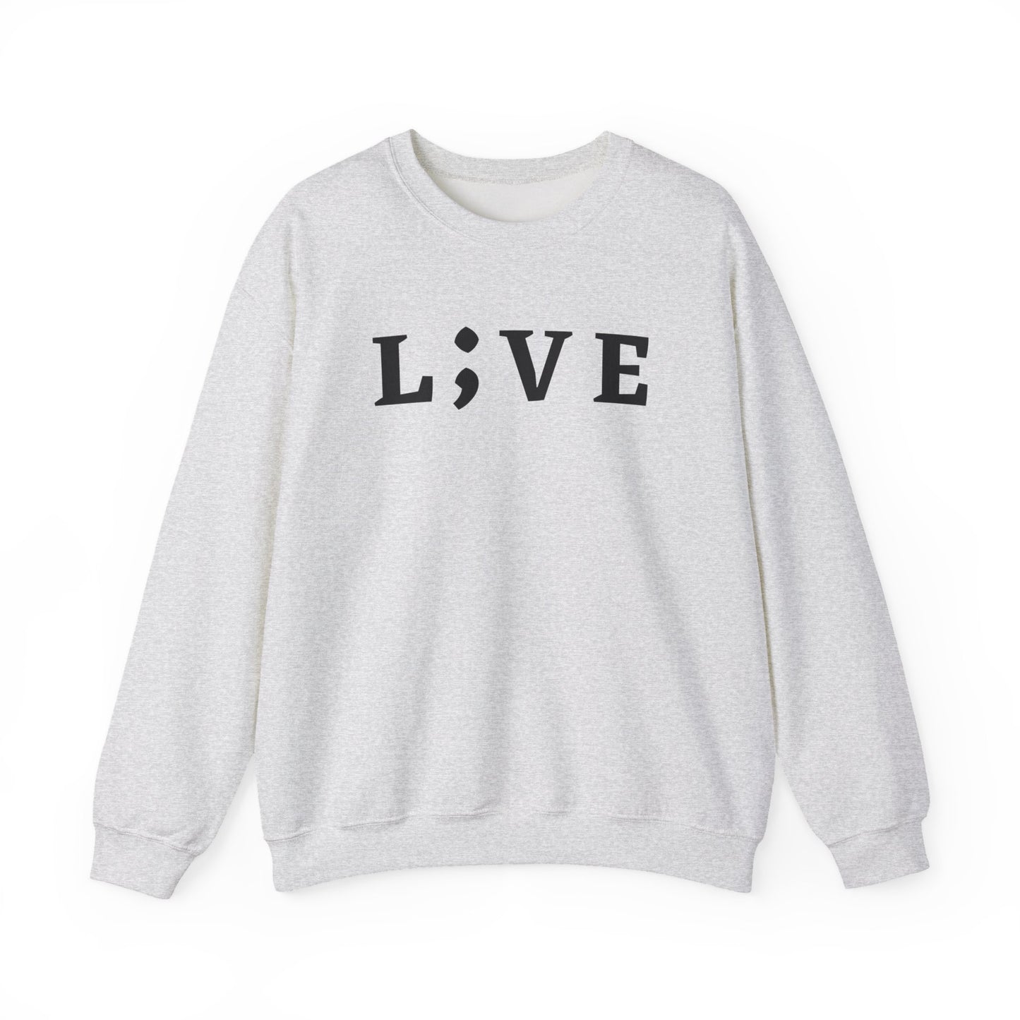 L;VE Suicide Prevention Crewneck Sweatshirt