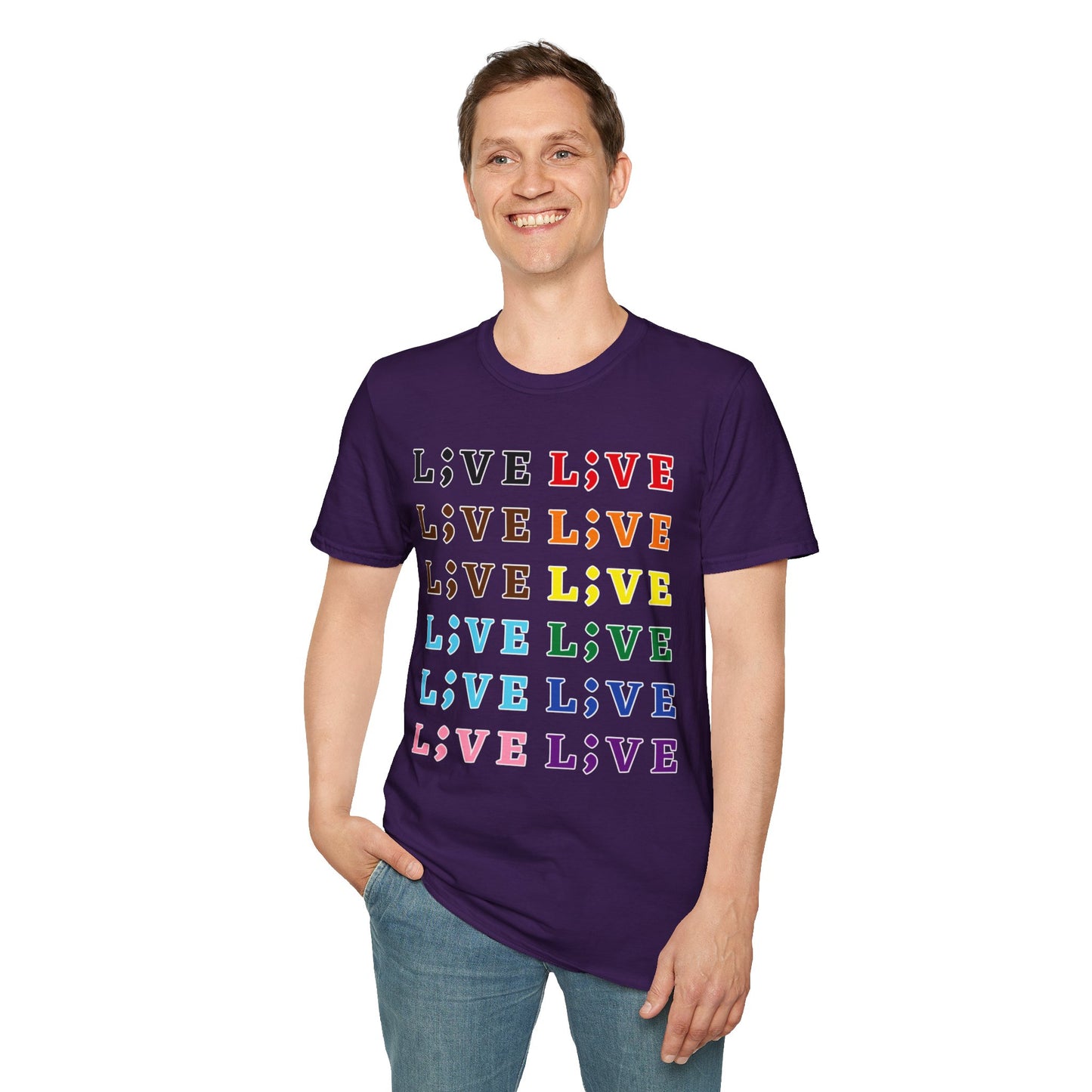 Pride L;VE Suicide Prevention Awareness T-Shirt