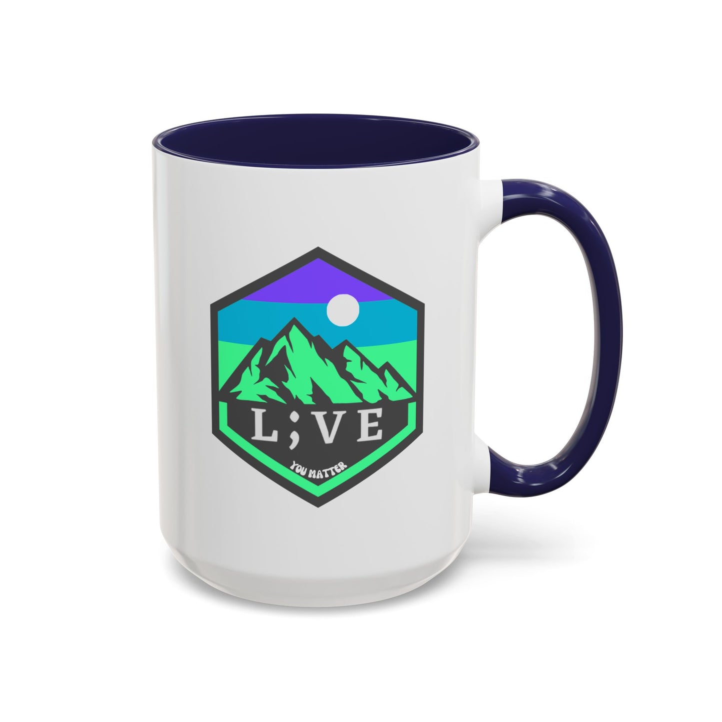 "I have a PHD in overthinking" - Mental Health Mug, You Matter - by L;VE