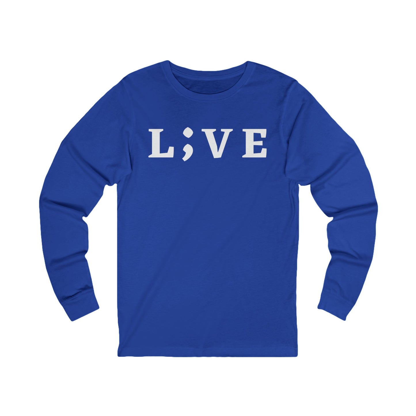 Long Sleeve L;VE Shirt - Suicide Prevention Awareness Unisex Tee