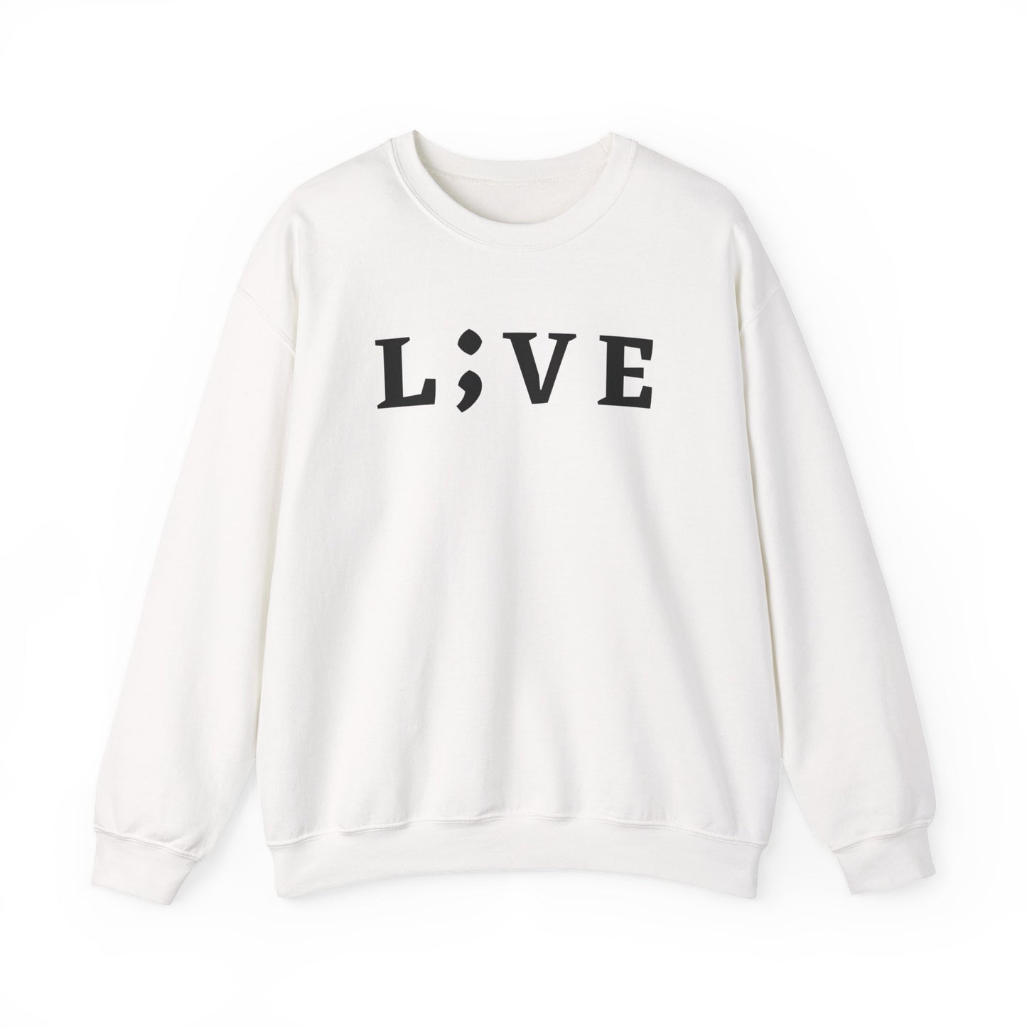 L;VE Suicide Prevention Crewneck Sweatshirt