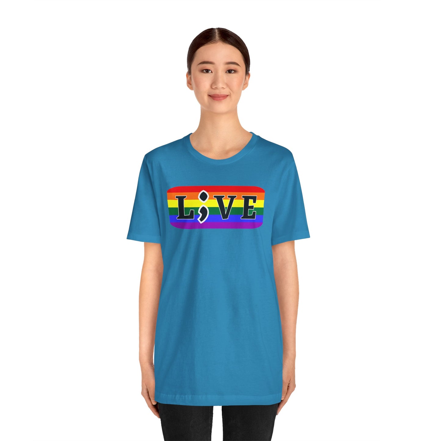 L;VE Pride Suicide Prevention Awareness Tee
