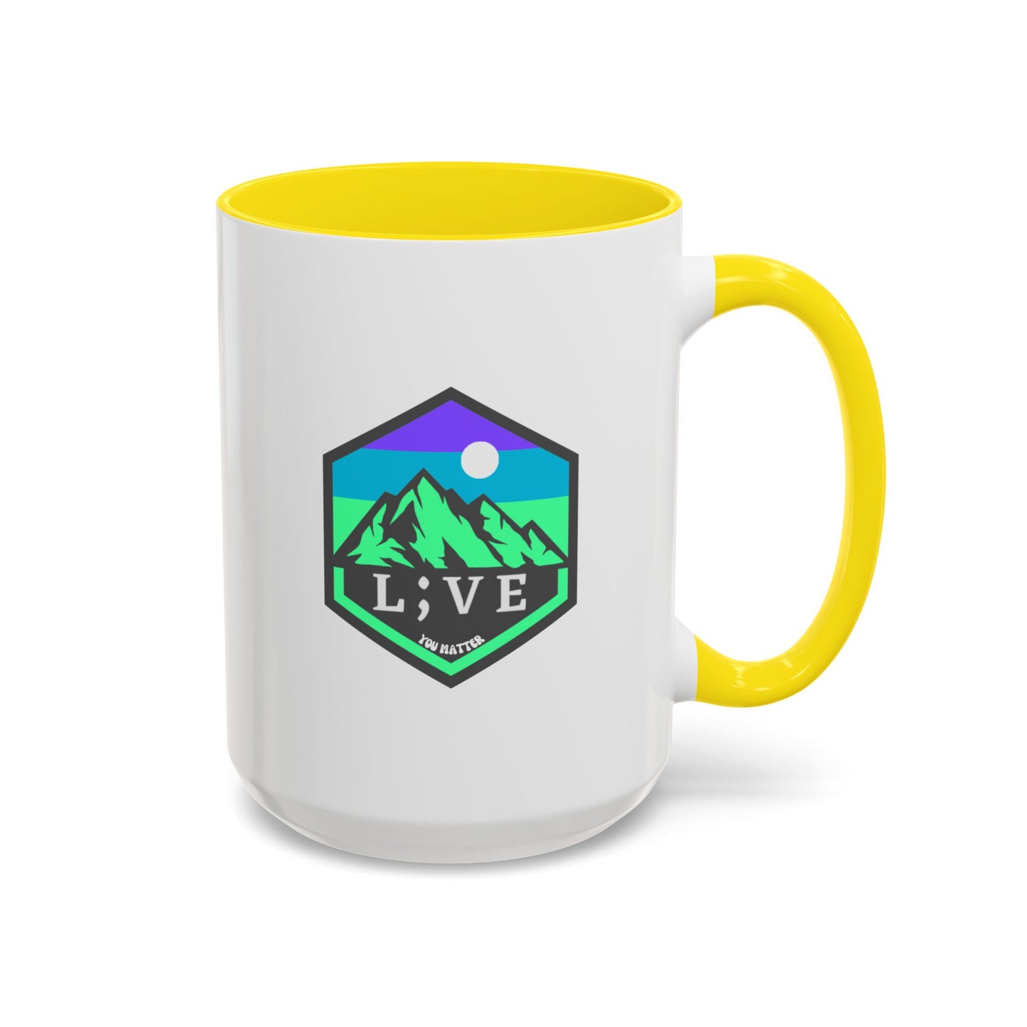 Coffee Mug, L;VE Mental Health, "I'm not procrastinating. I'm just giving my brain a mental health day" 15oz