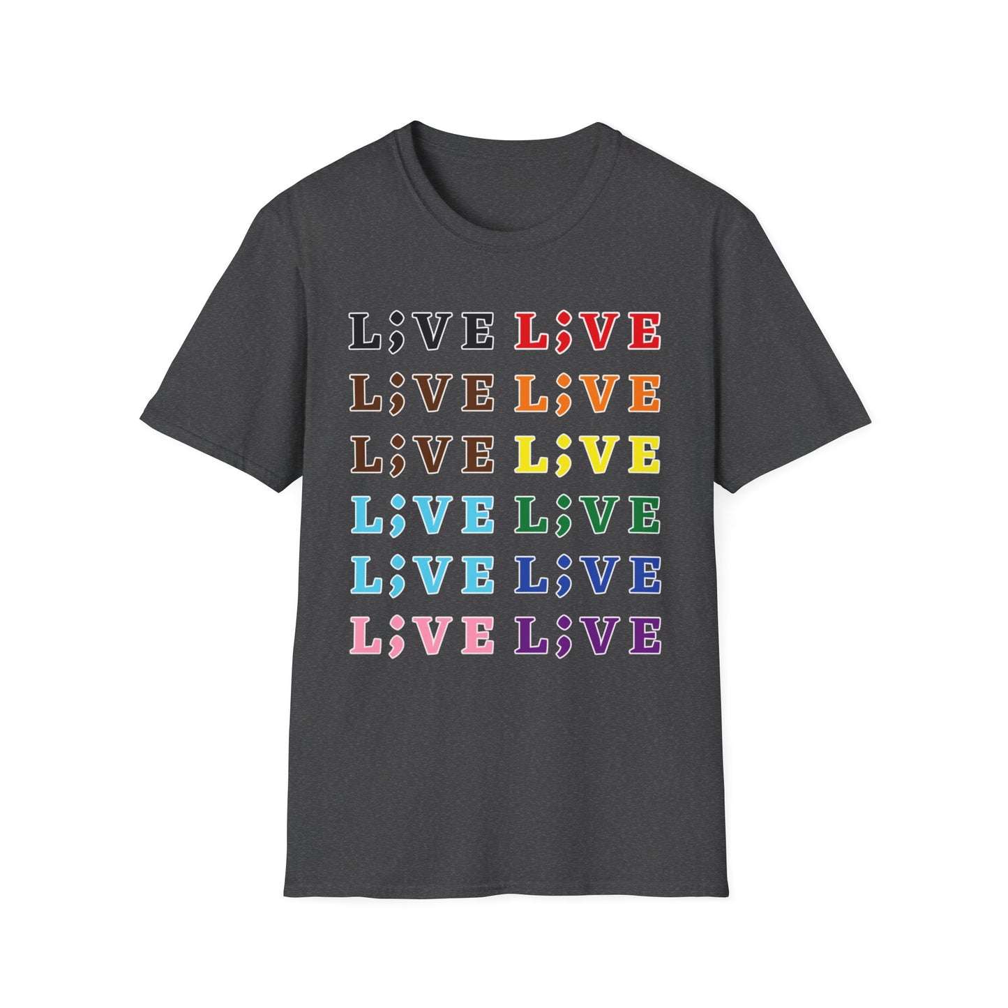 Pride L;VE Suicide Prevention Awareness T-Shirt