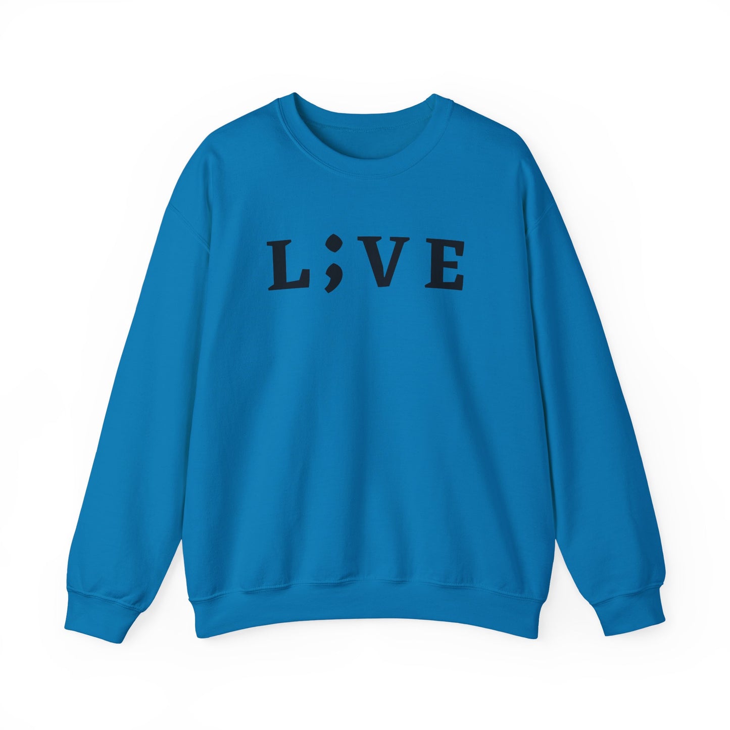 L;VE Suicide Prevention Crewneck Sweatshirt