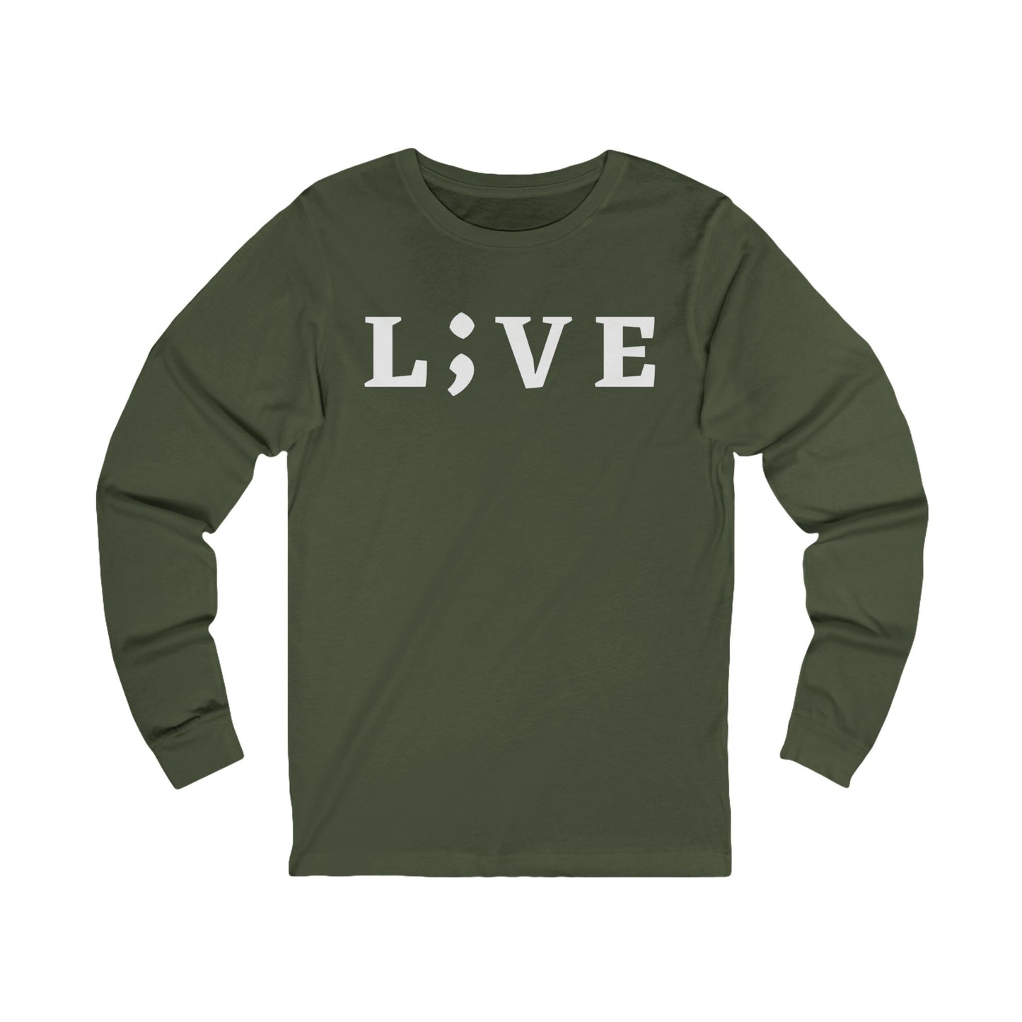 Long Sleeve L;VE Shirt - Suicide Prevention Awareness Unisex Tee