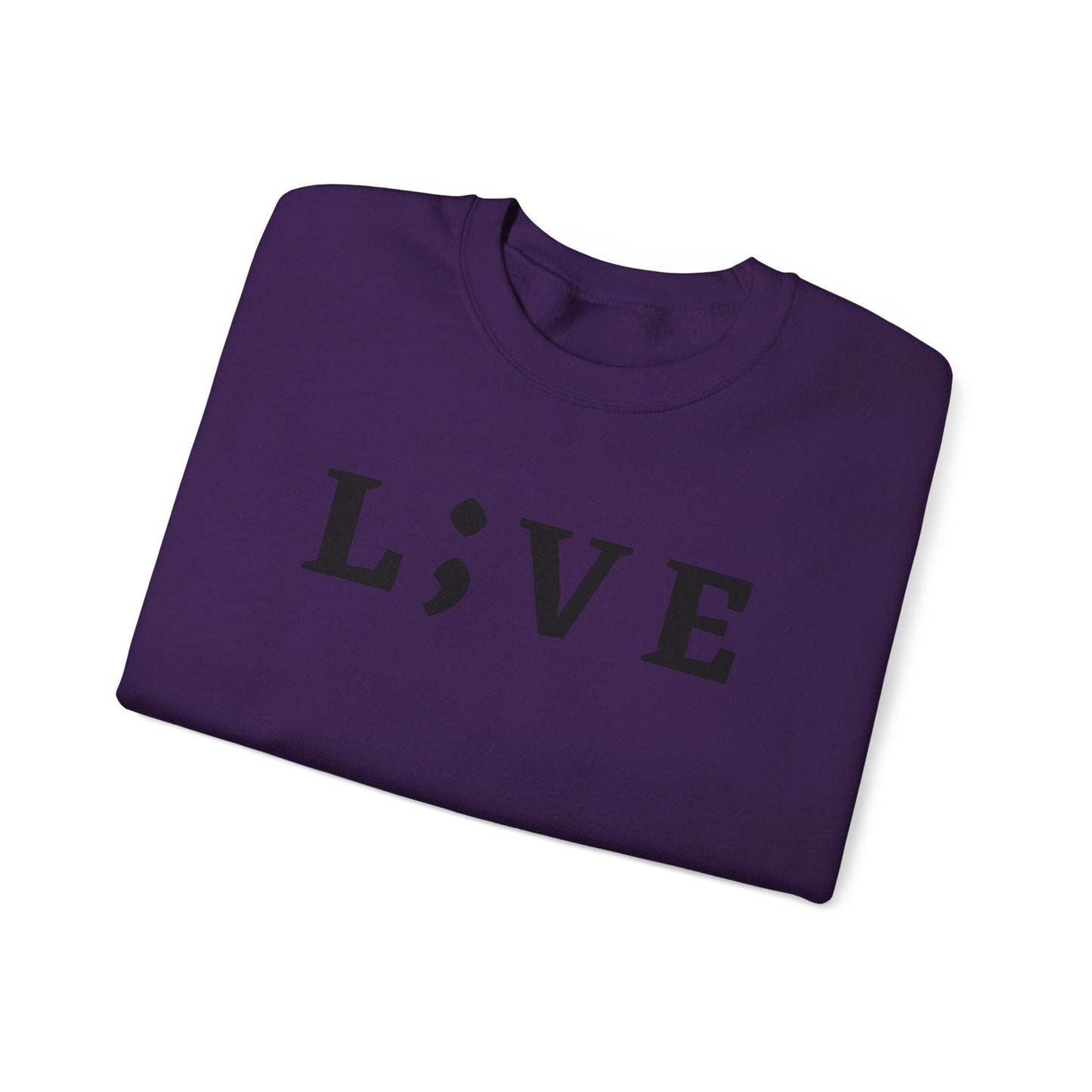 L;VE Suicide Prevention Crewneck Sweatshirt