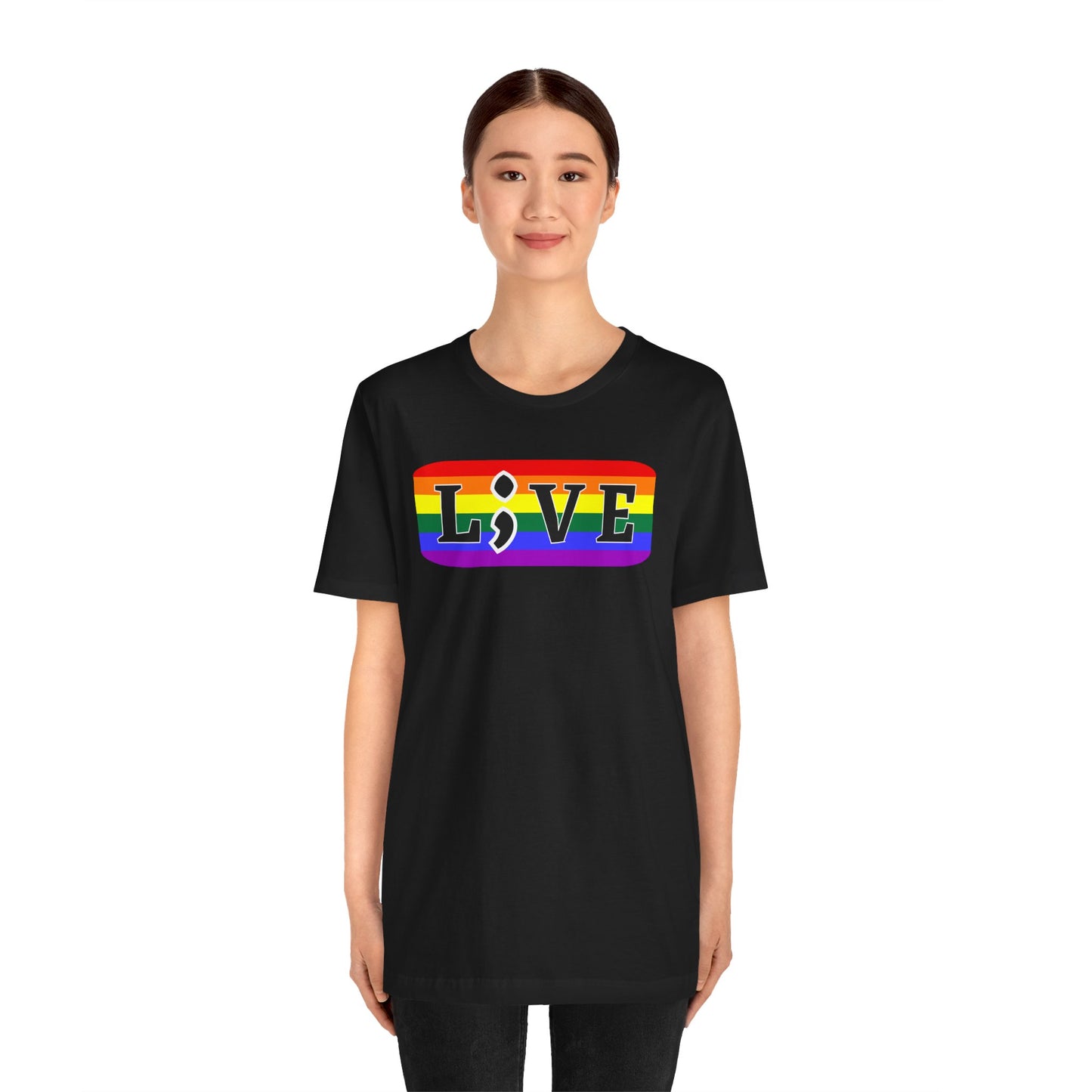 L;VE Pride Suicide Prevention Awareness Tee