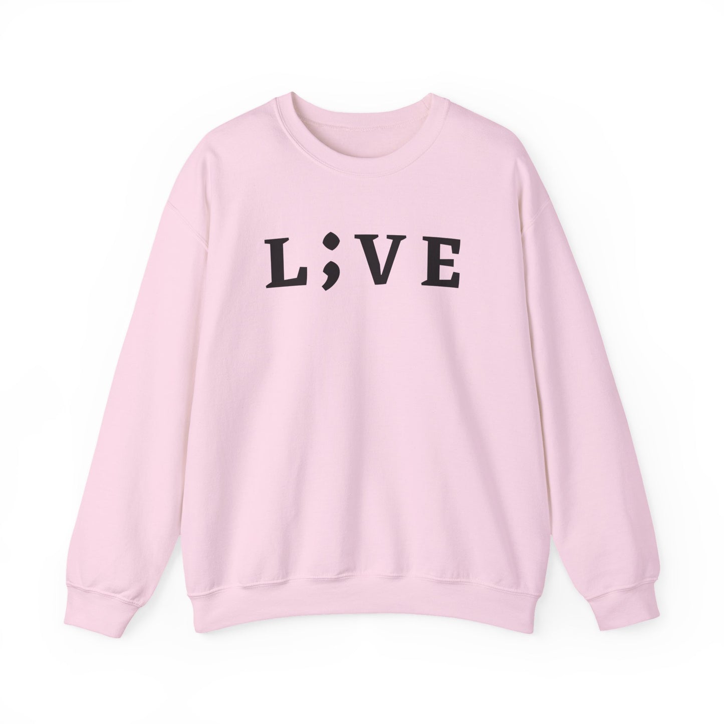 L;VE Suicide Prevention Crewneck Sweatshirt