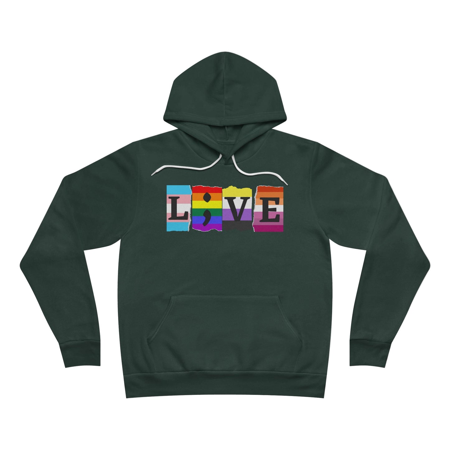 Pride L;VE Unisex Hoodie - Celebrate Pride and Unity