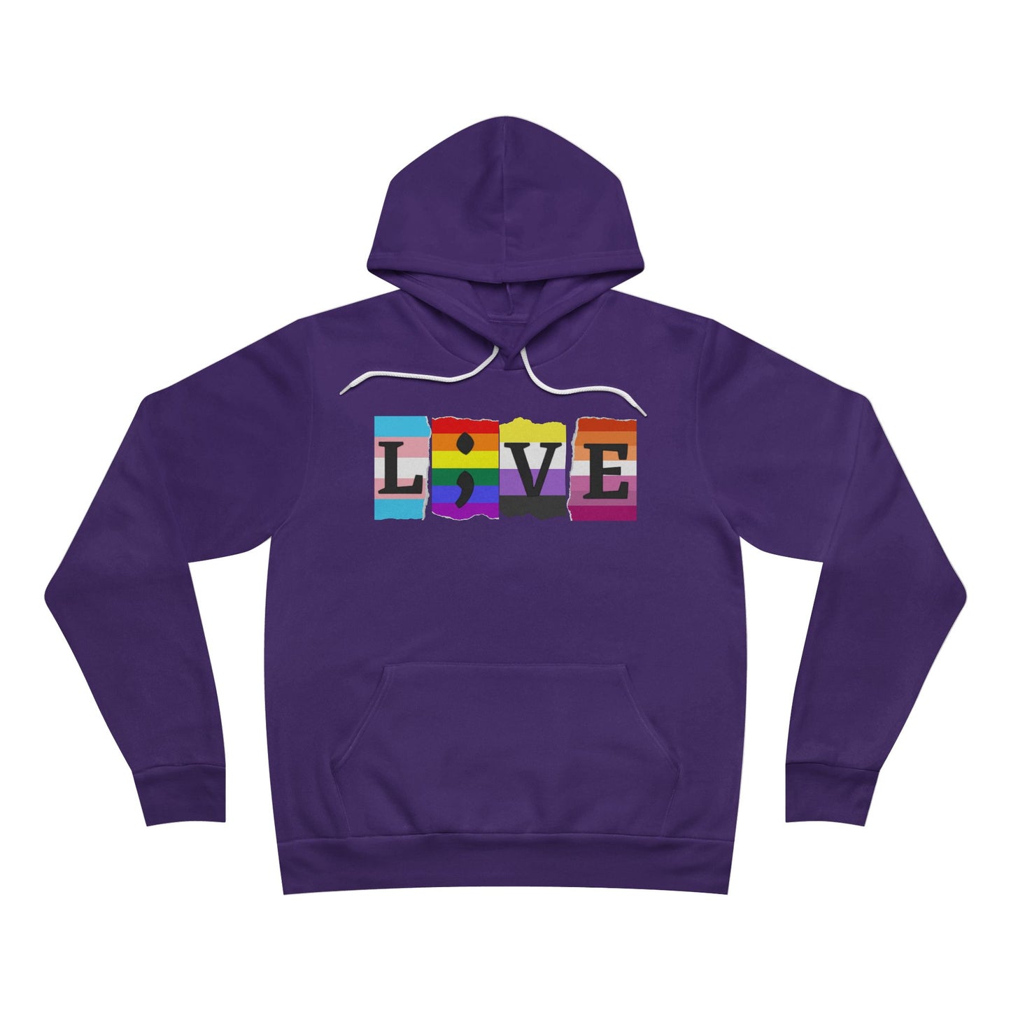 Pride L;VE Unisex Hoodie - Celebrate Pride and Unity