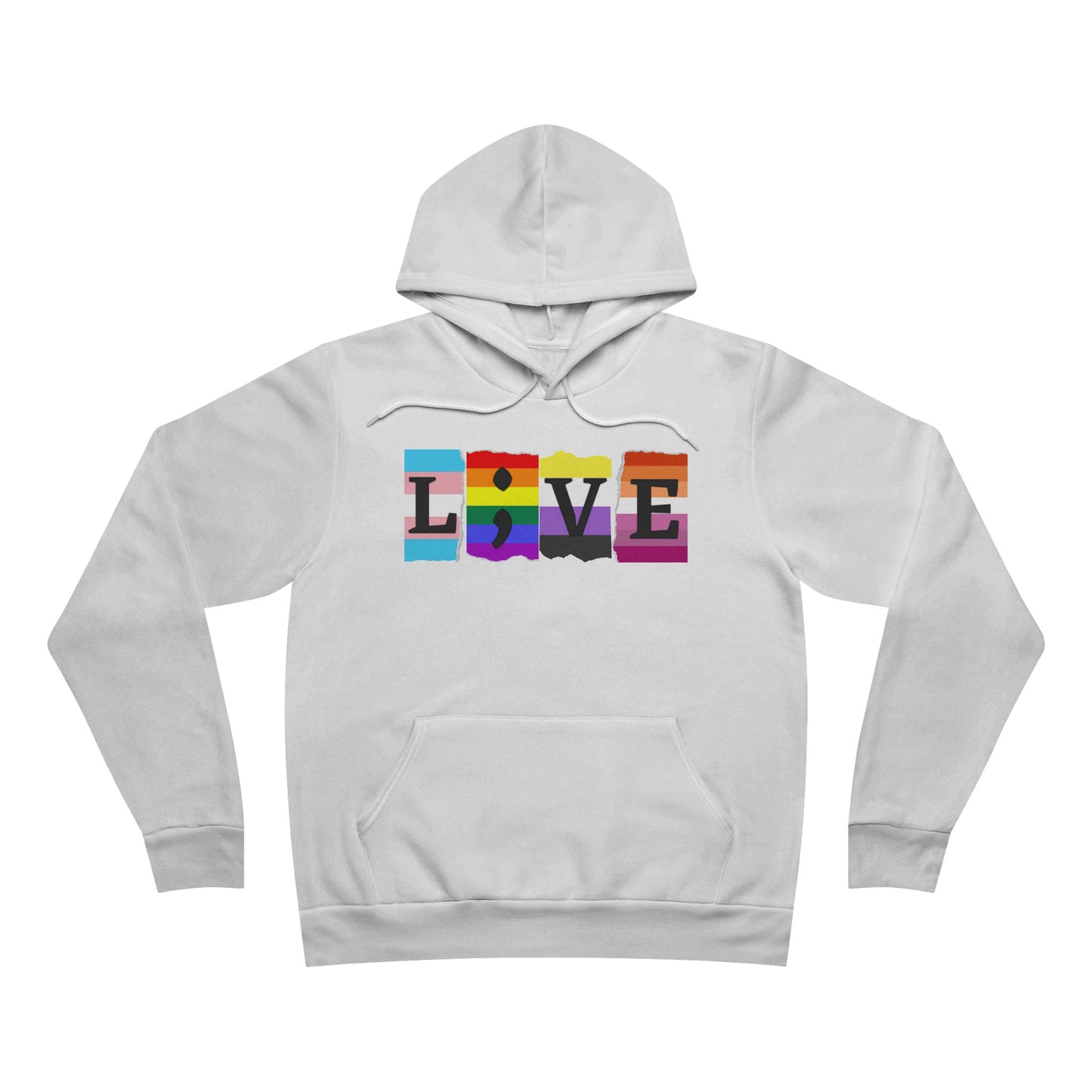 Pride L;VE Unisex Hoodie - Celebrate Pride and Unity