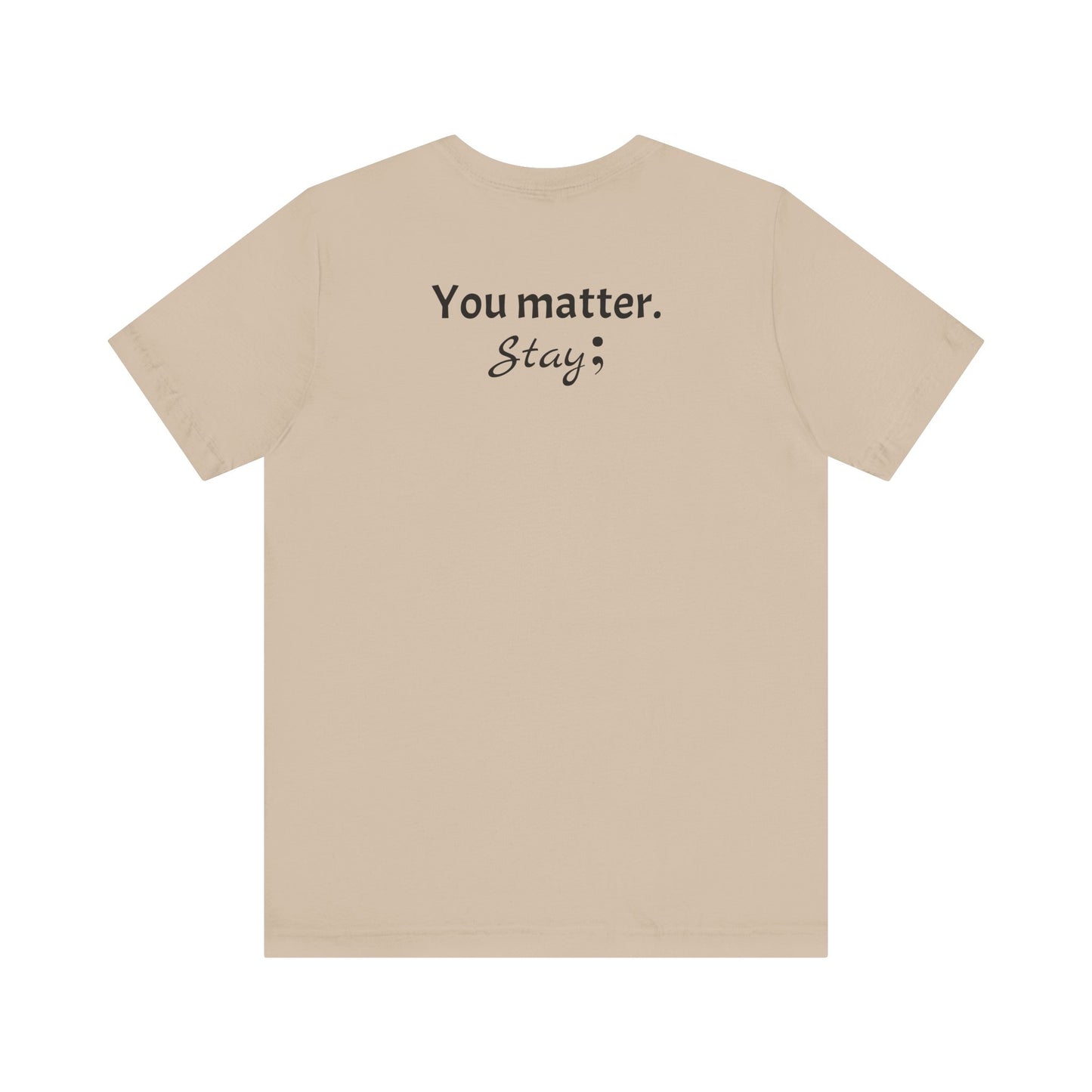 Mental Health Matters - Because Silence Isn't Strength. Speaking Up Is T-shirt for Suicide Prevention – Unisex Tee