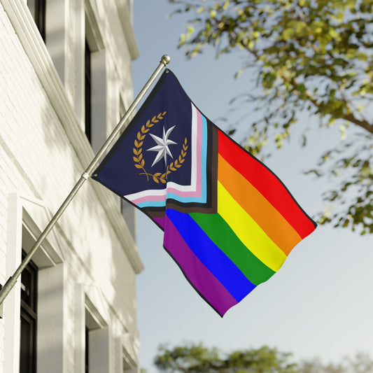 Double-Sided Pride Sentinel Flag