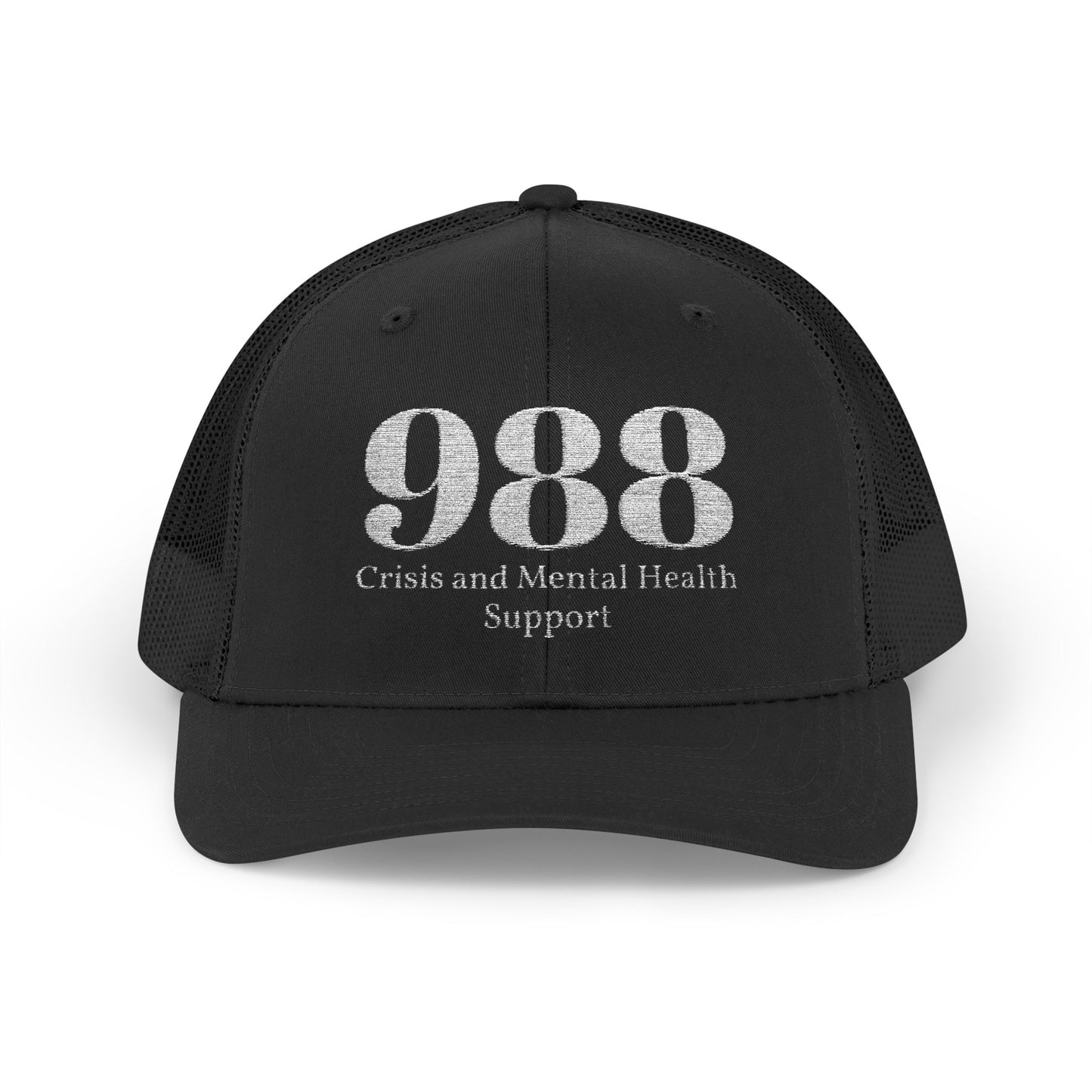 988 Mental Health Support Trucker Cap