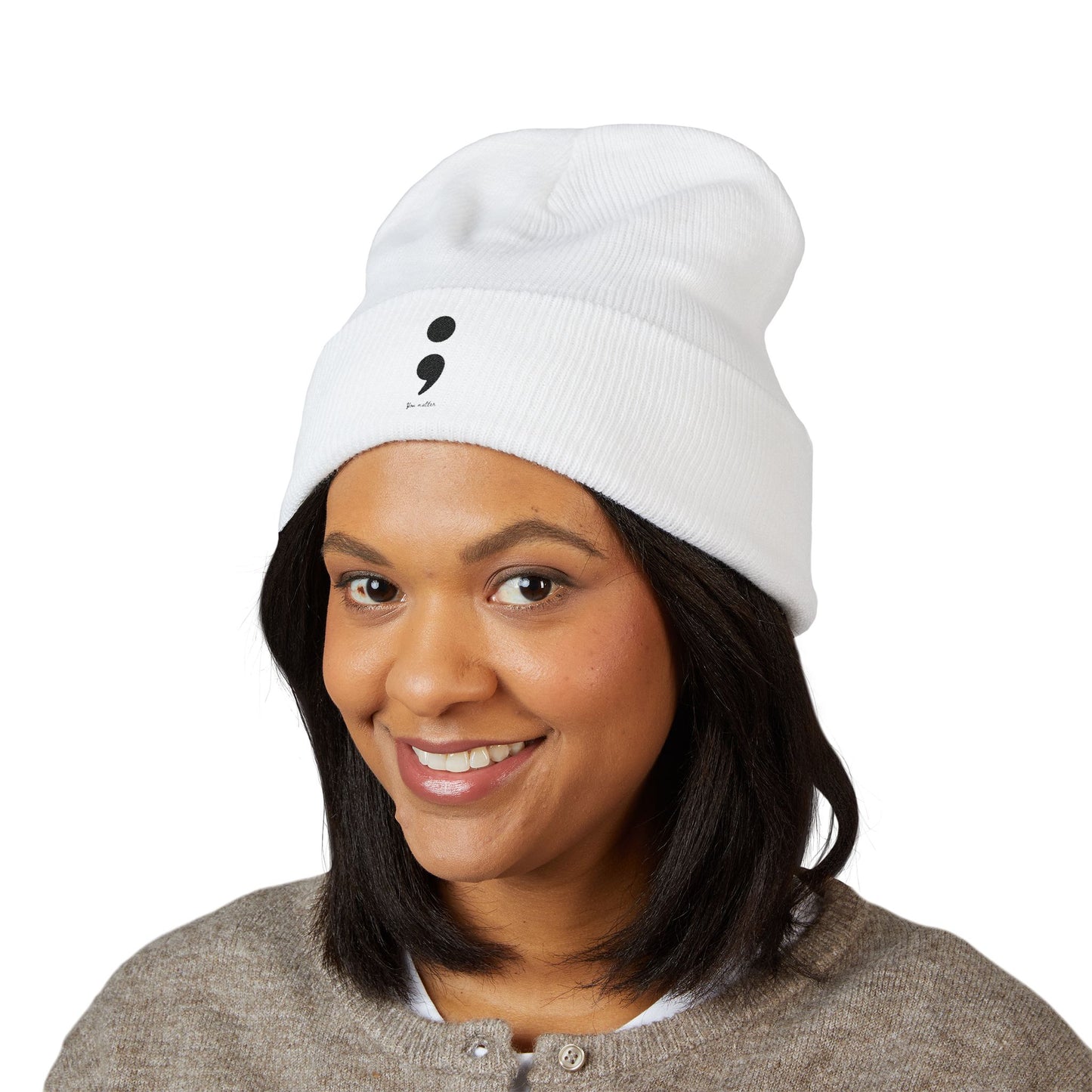 Semicolon Series Beanie