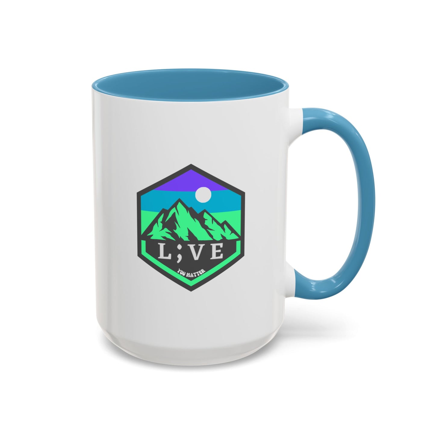 Coffee Mug, L;VE Mental Health, "I'm not procrastinating. I'm just giving my brain a mental health day" 15oz