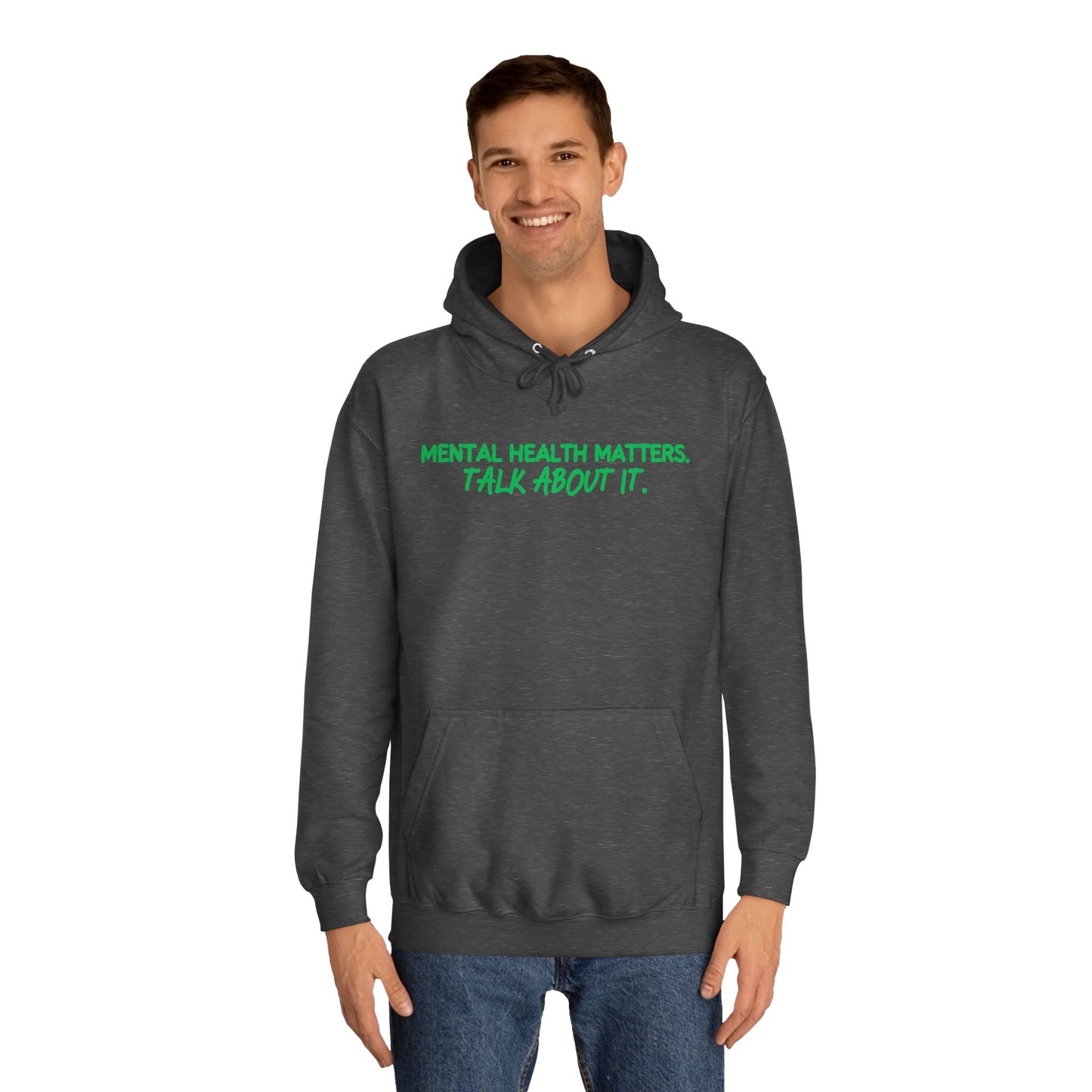Mental Health Awareness Unisex  Hoodie 'Mental Health Matters - Talk About It"