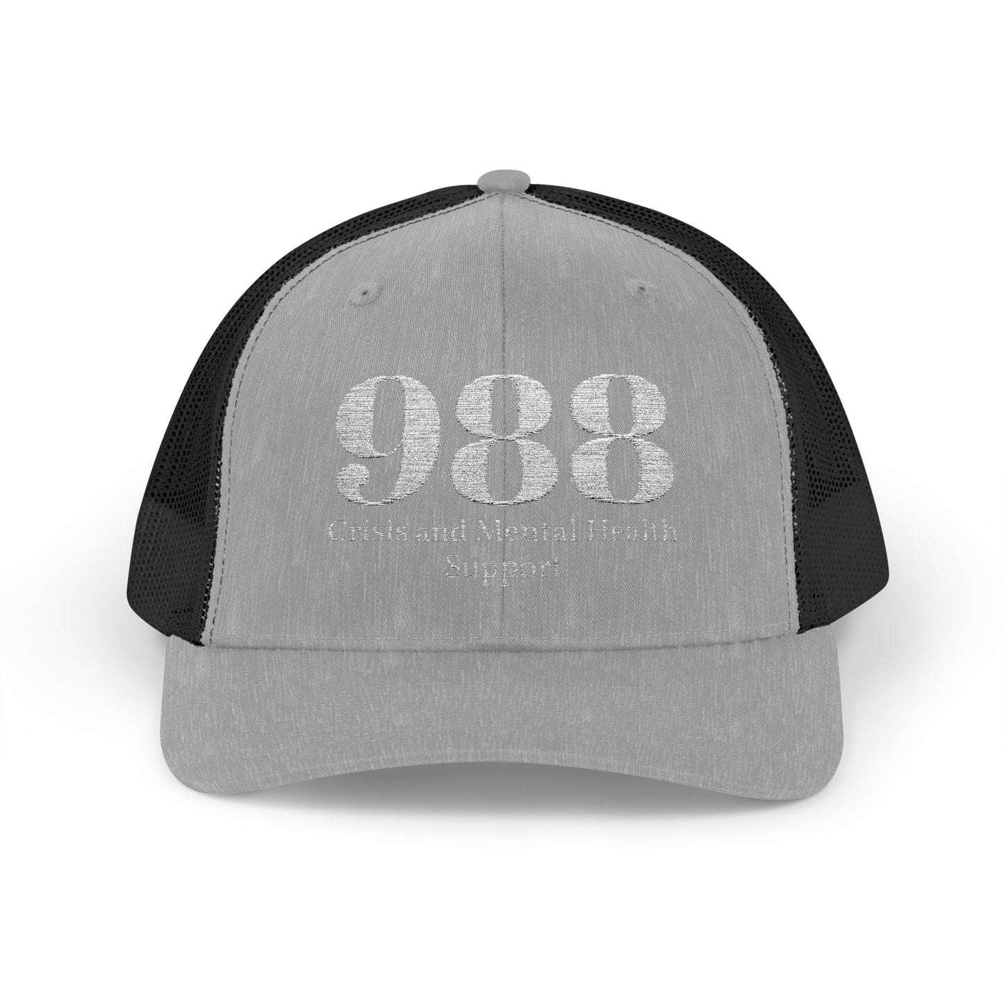 988 Mental Health Support Trucker Cap