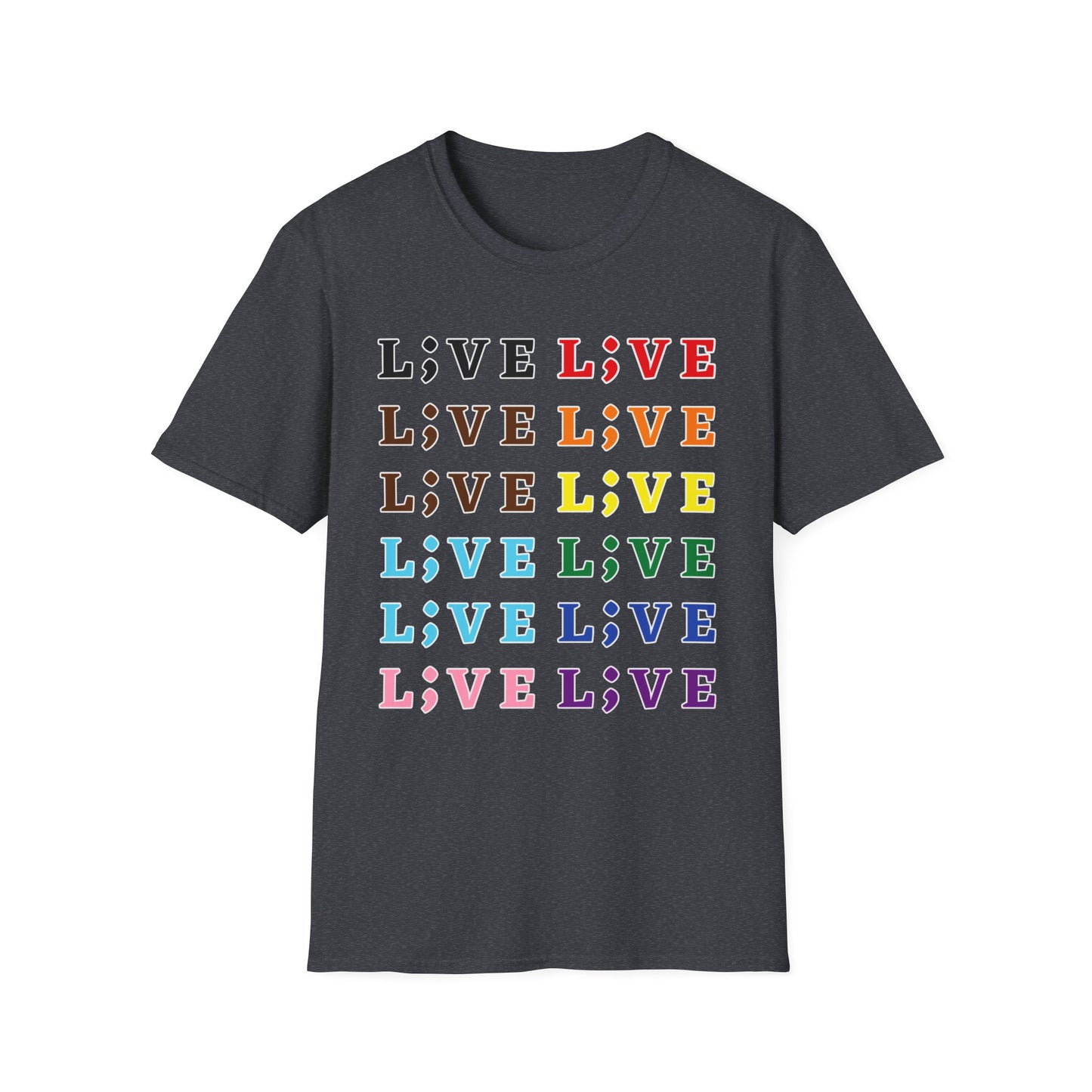 Pride L;VE Suicide Prevention Awareness T-Shirt