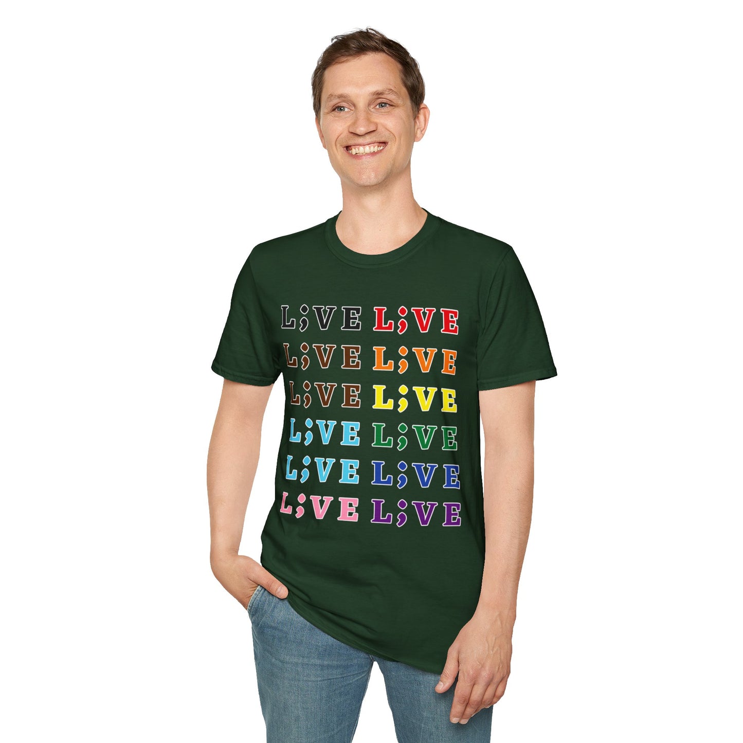 Pride L;VE Suicide Prevention Awareness T-Shirt