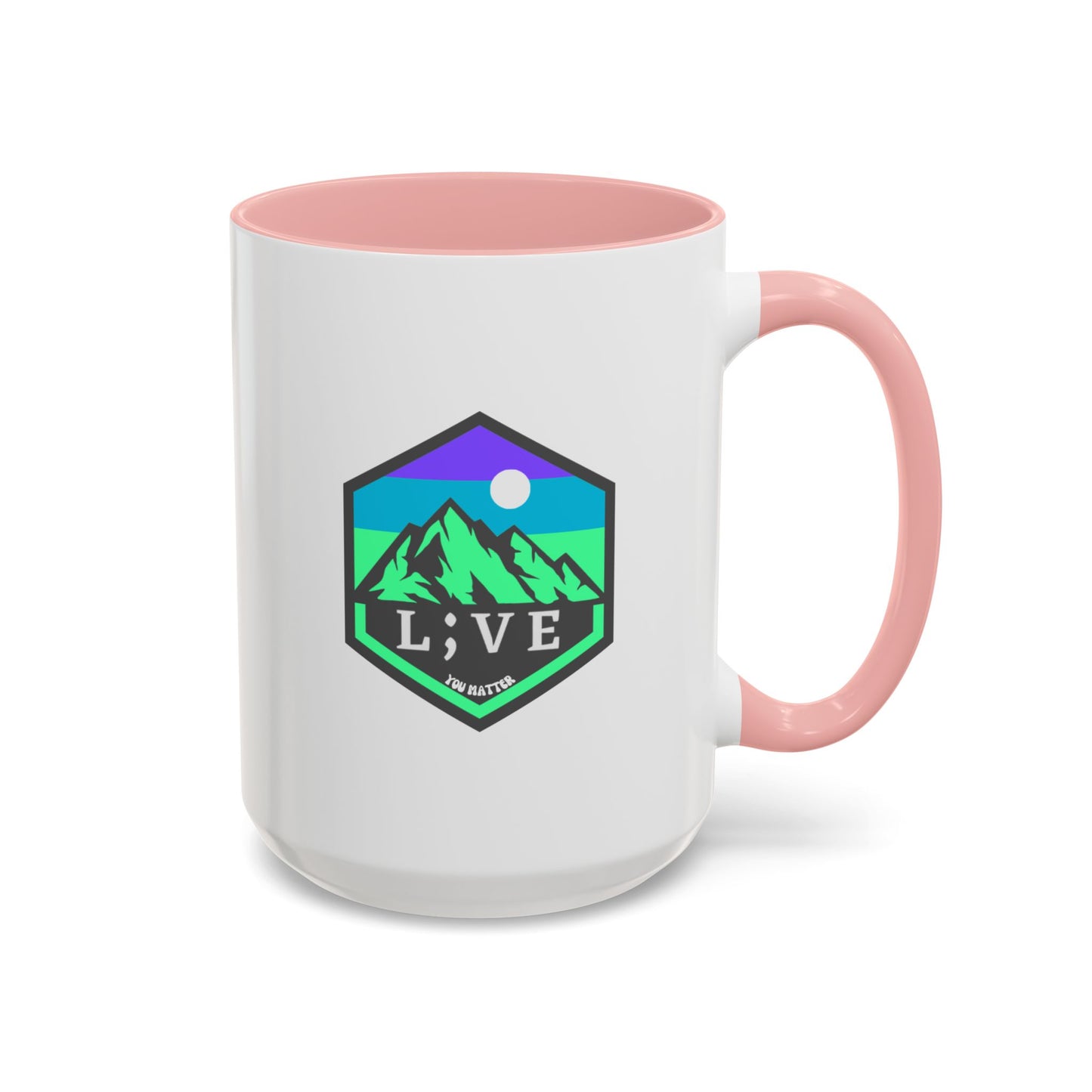 Coffee Mug, L;VE Mental Health, "I'm not procrastinating. I'm just giving my brain a mental health day" 15oz