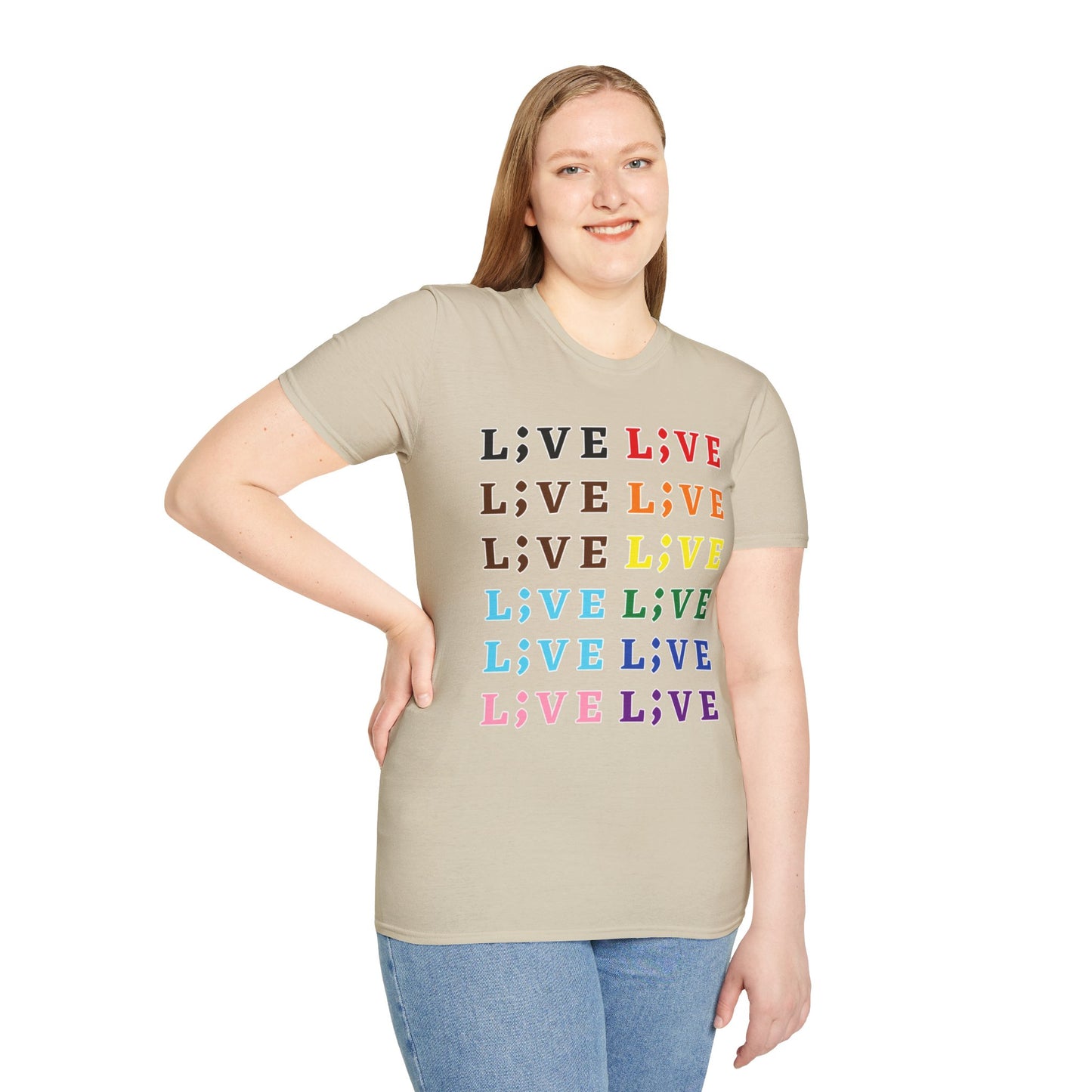 Pride L;VE Suicide Prevention Awareness T-Shirt