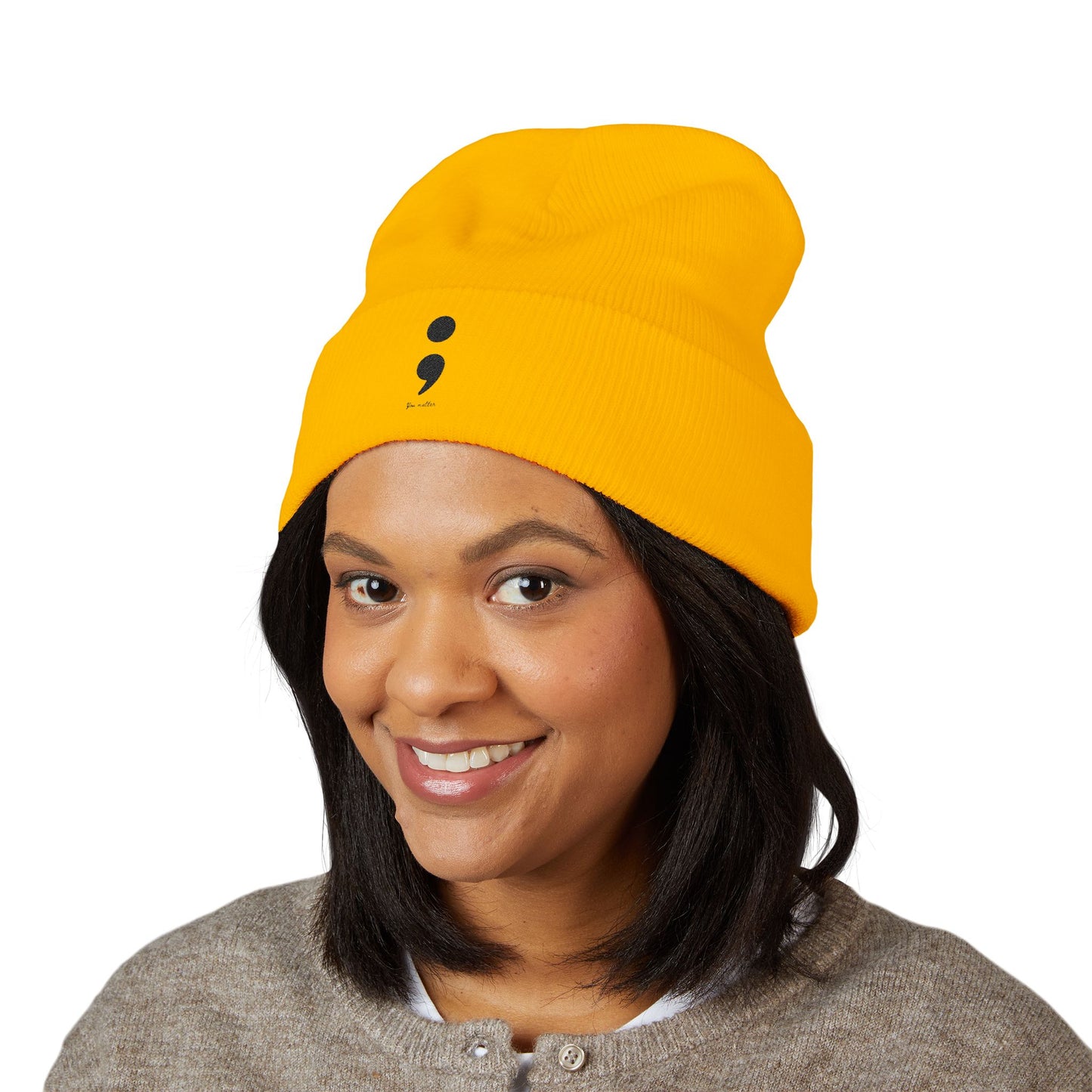 Semicolon Series Beanie