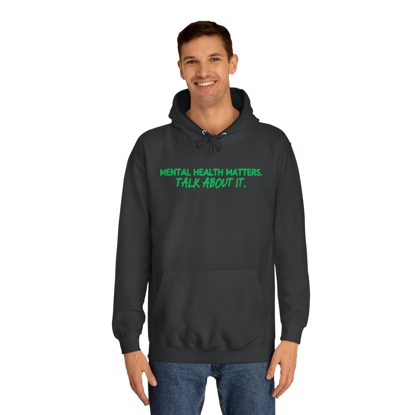 Mental Health Awareness Unisex  Hoodie 'Mental Health Matters - Talk About It"